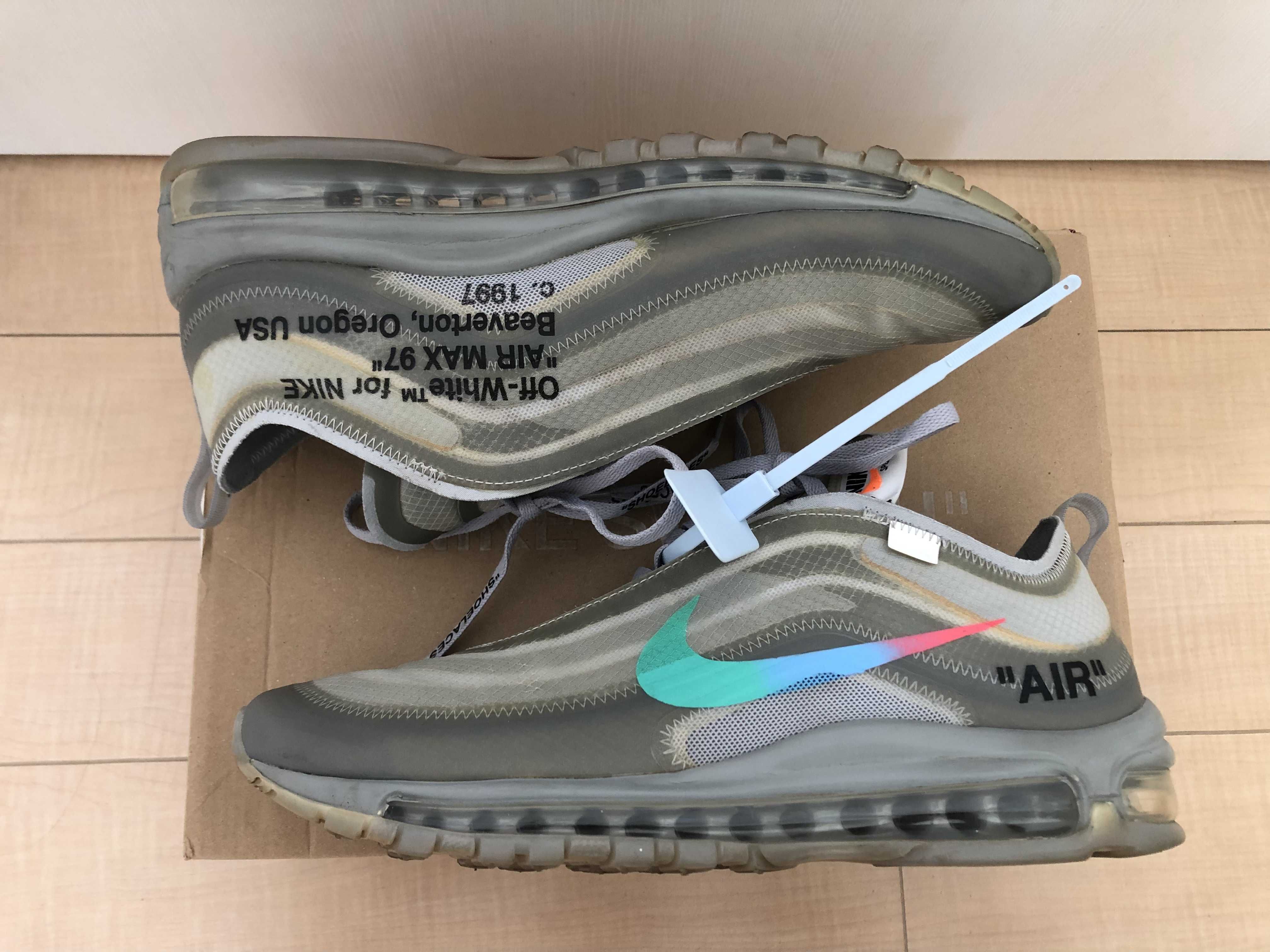 Off-White × Nike Air Max 97 "Grey"