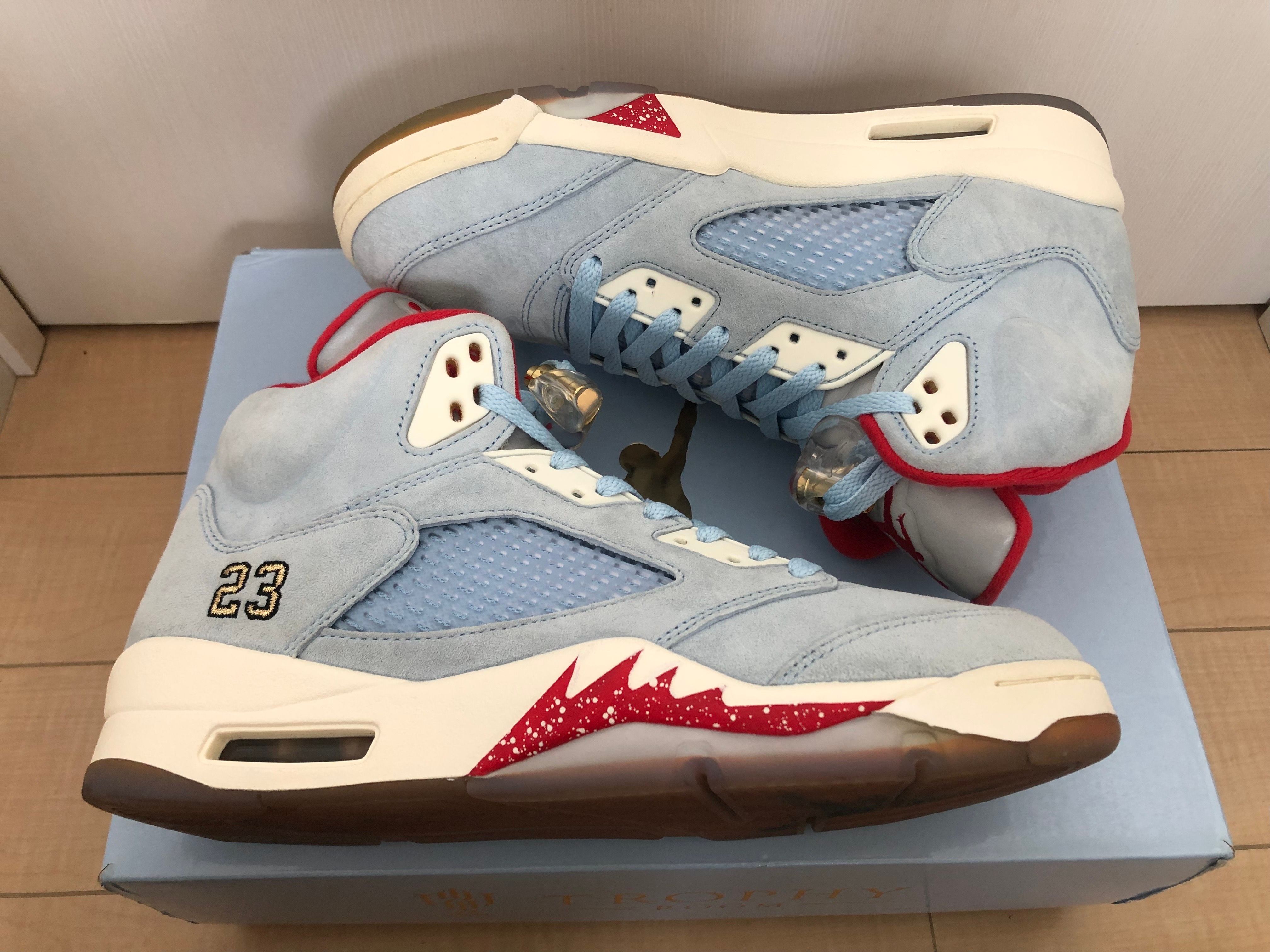 Trophy Room × Nike Air Jordan 5 JSP PACK "Ice Blue"