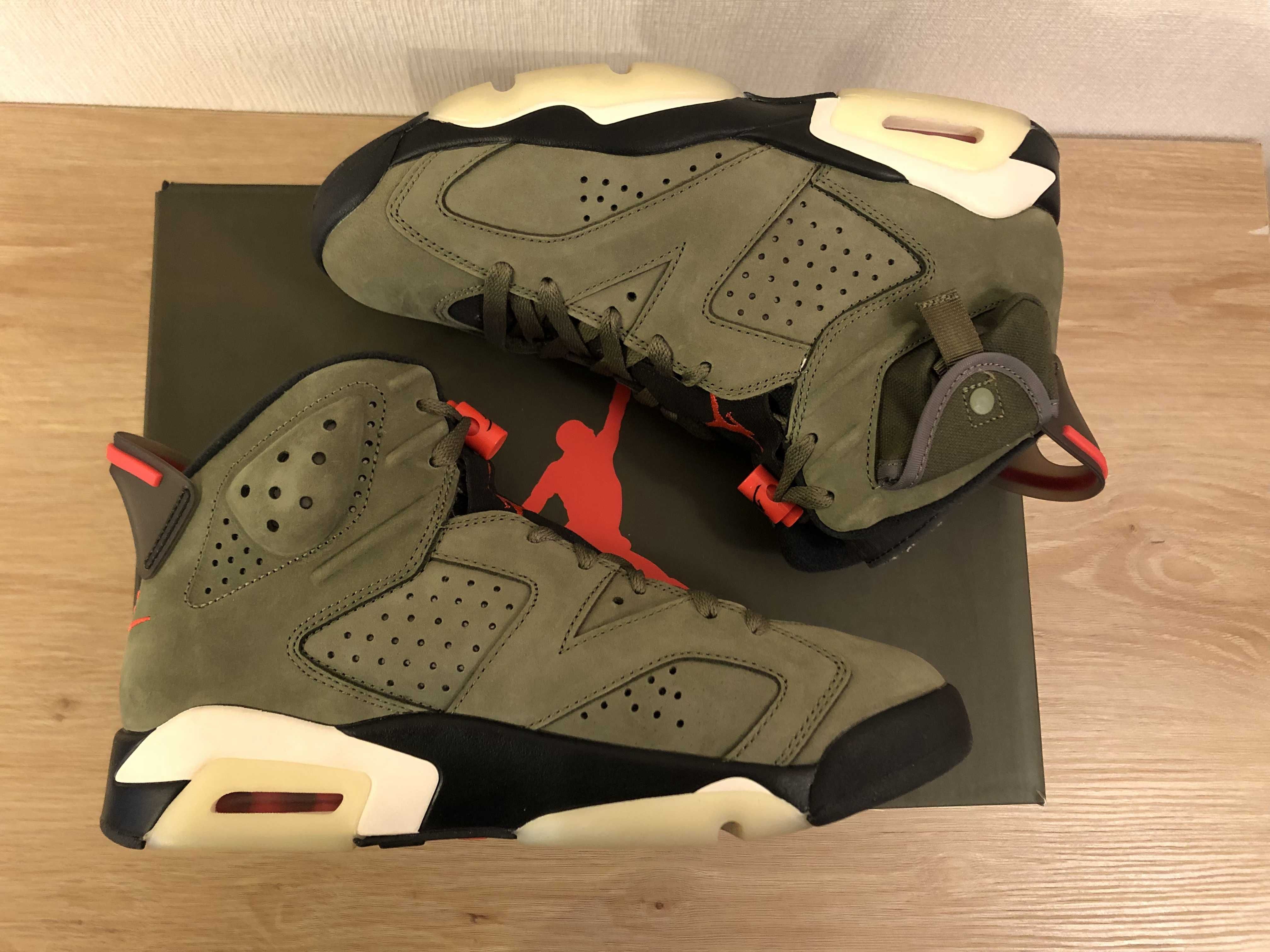 Travis Scott × Nike Air Jordan 6 Retro "Medium Olive"