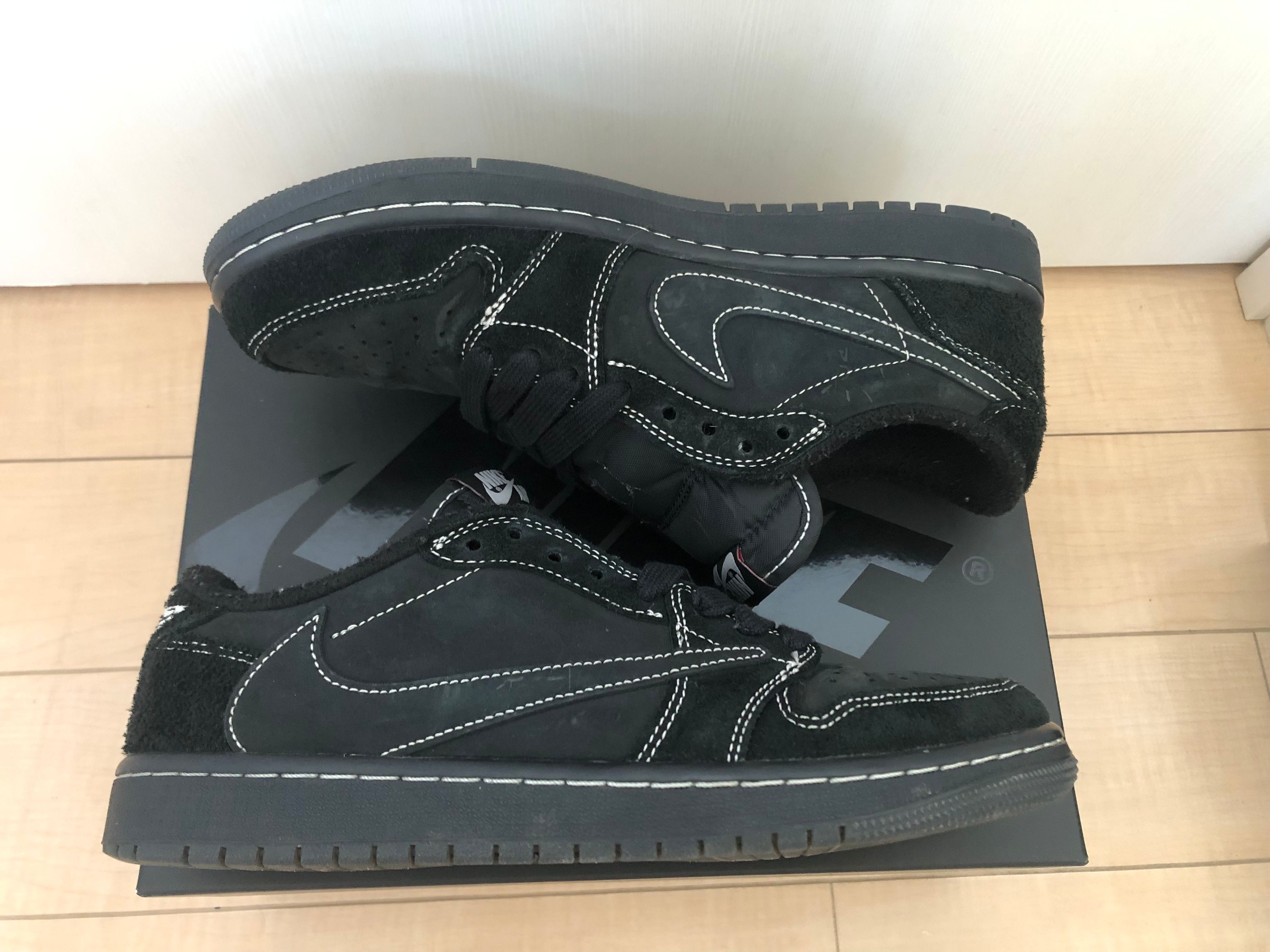 Travis Scott × Nike Air Jordan 1 Low OG SP "Black Phantom"