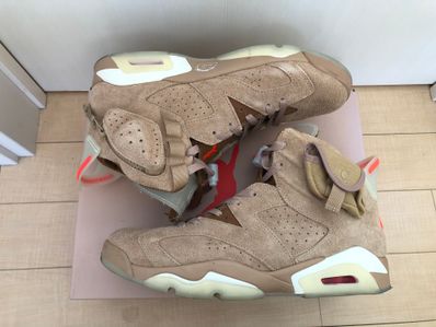 Travis Scott × Nike Air Jordan 6 "British Khaki"