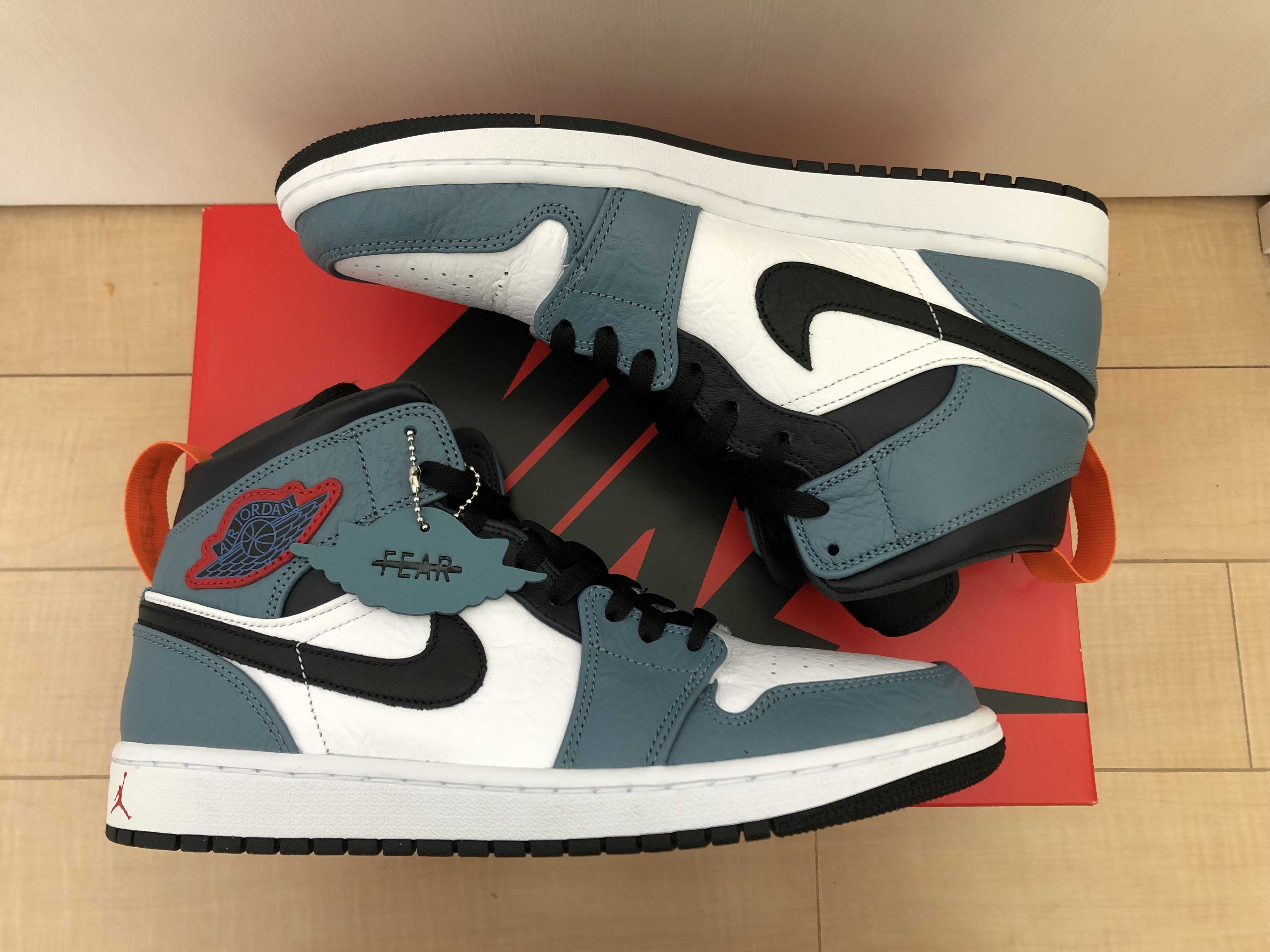 FACETASM × Nike Air Jordan 1 Mid "White/Navy"