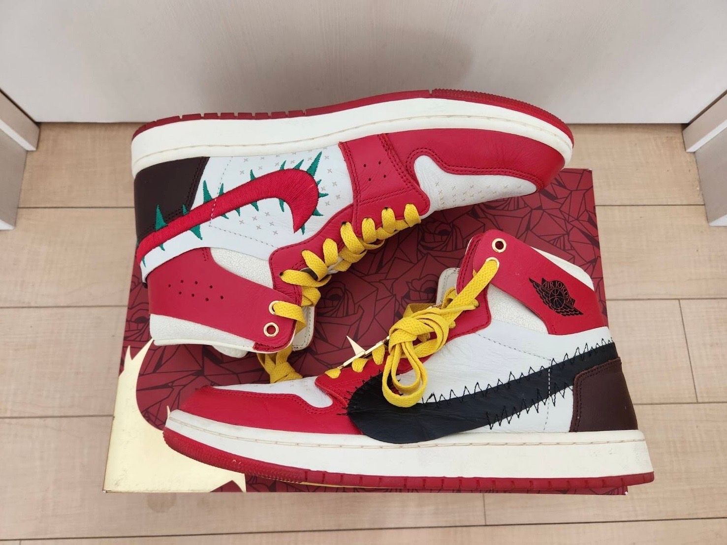 Teyana Taylor × Nike Women's Air Jordan 1 High Zoom CMFT 2 "Gym Red"