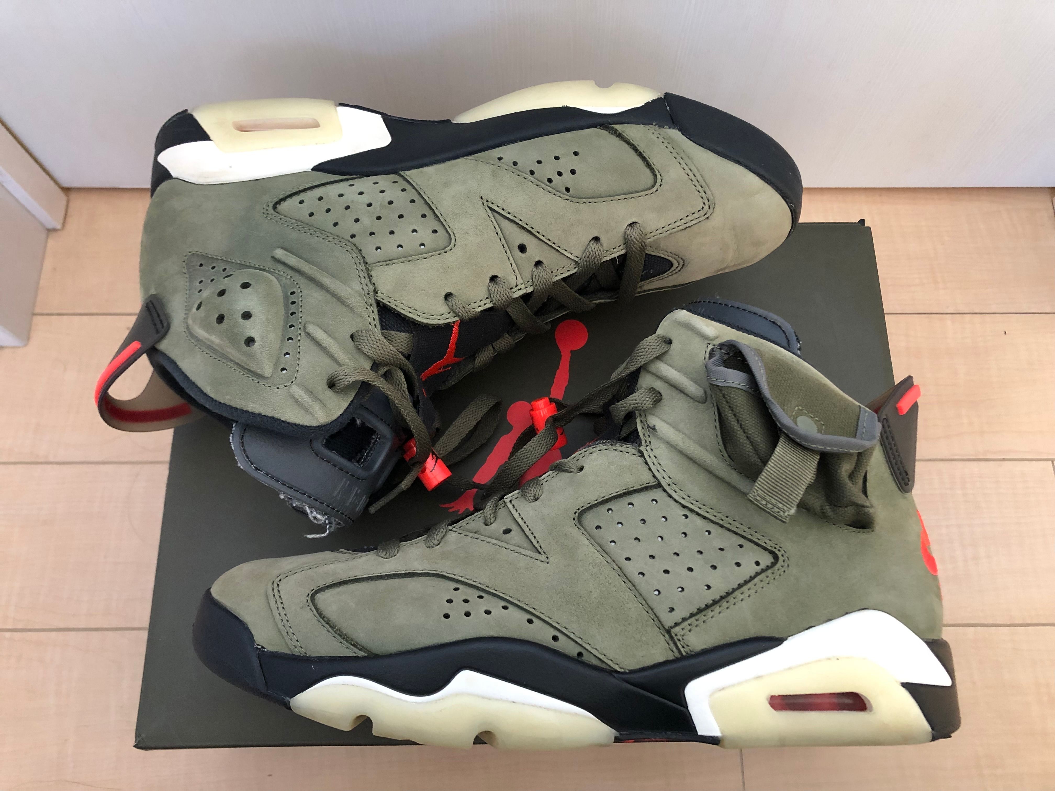 Travis Scott × Nike Air Jordan 6 Retro "Medium Olive"
