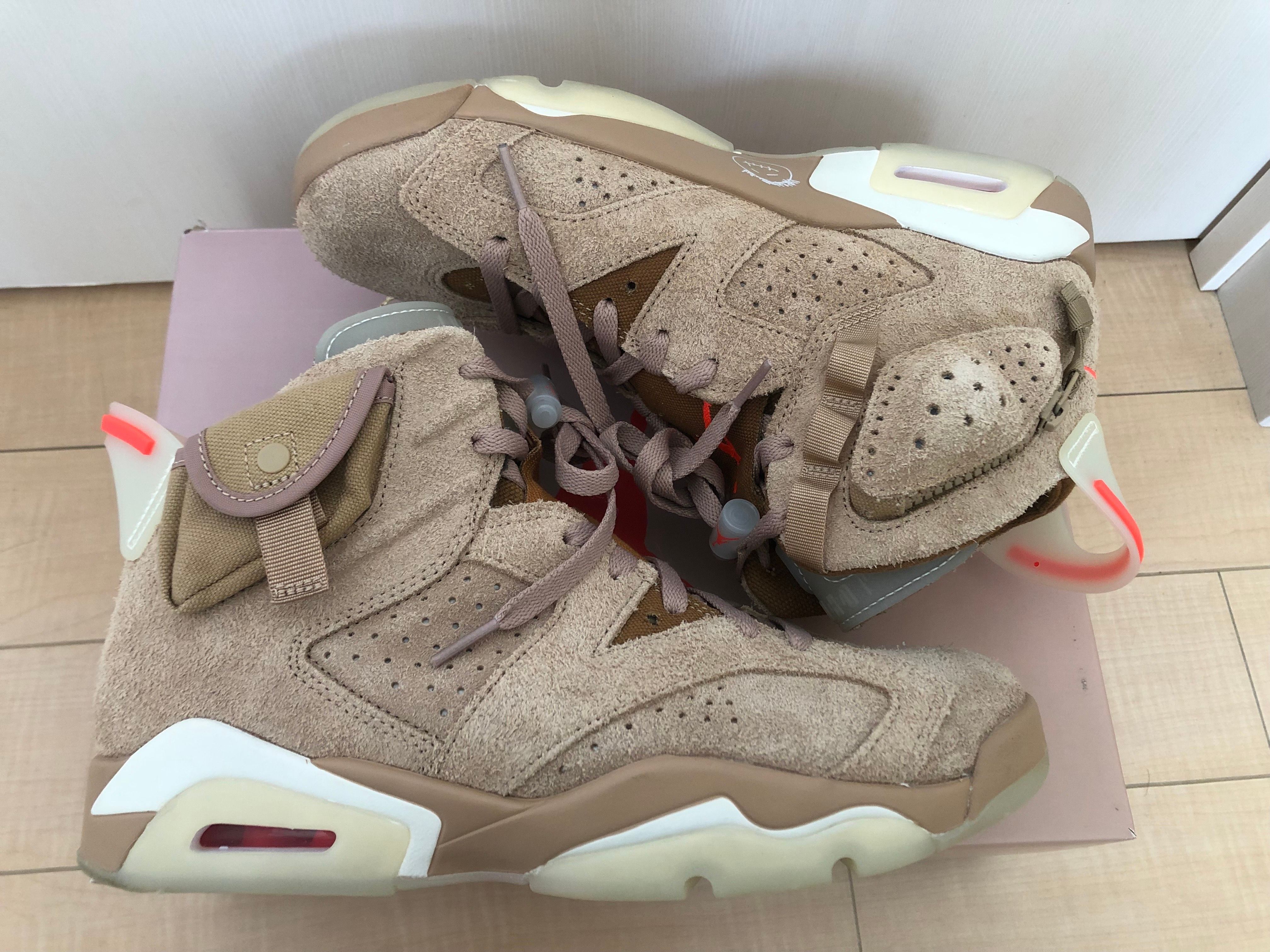 Travis Scott × Nike Air Jordan 6 "British Khaki"