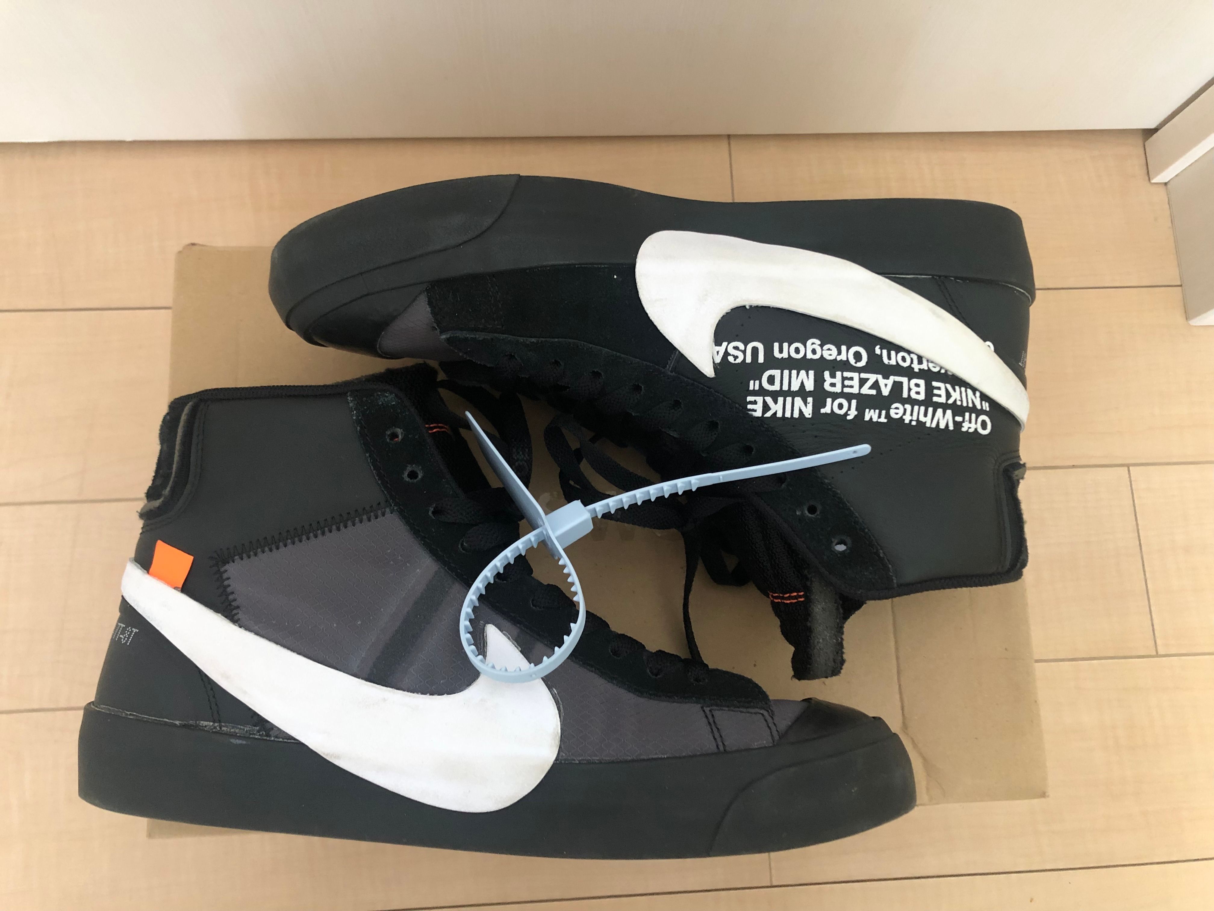 Off-White × Nike Blazer Studio Mid "Grim Reaper"