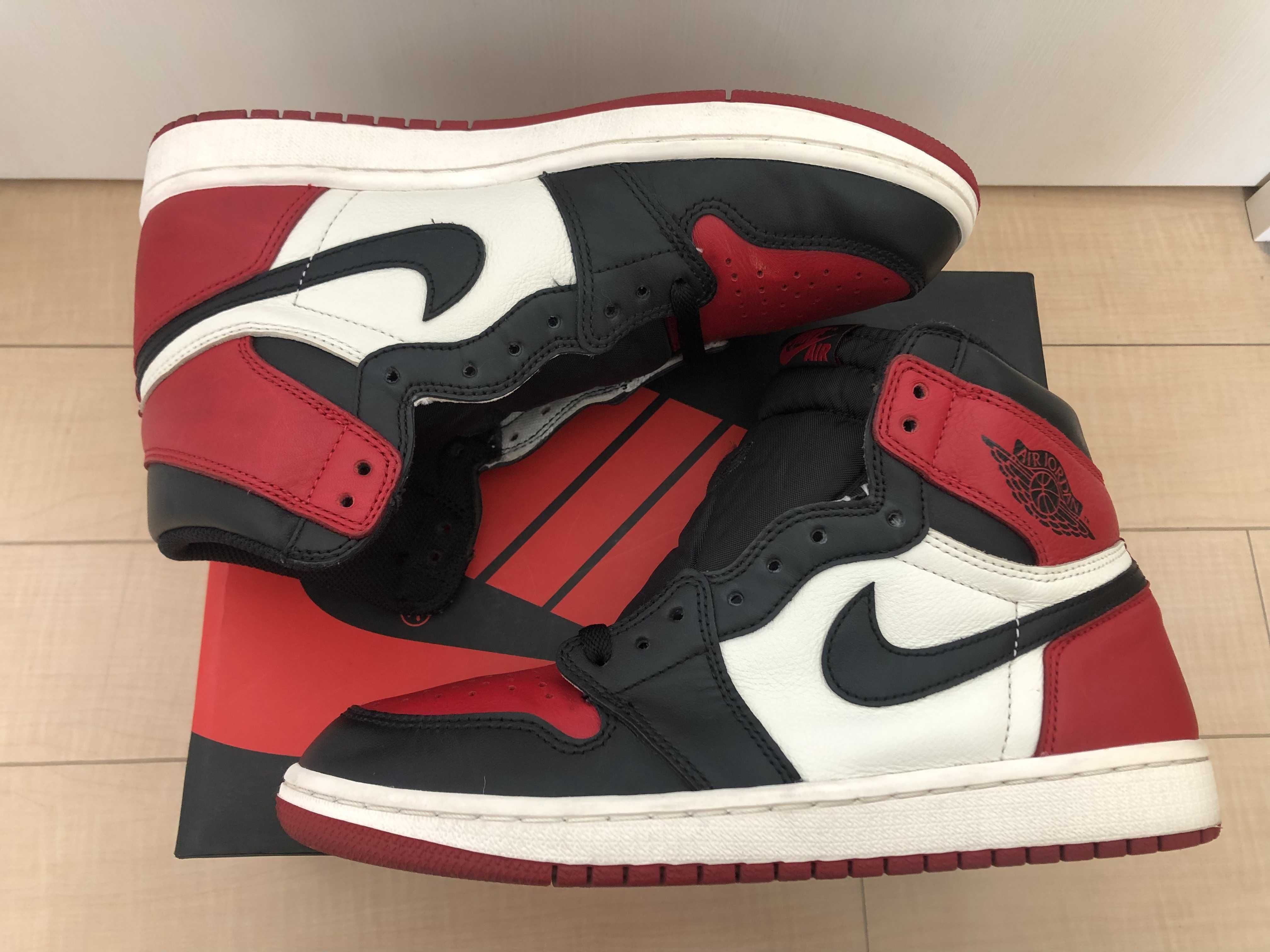 Nike Air Jordan 1 Retro High OG "Bred Toe"