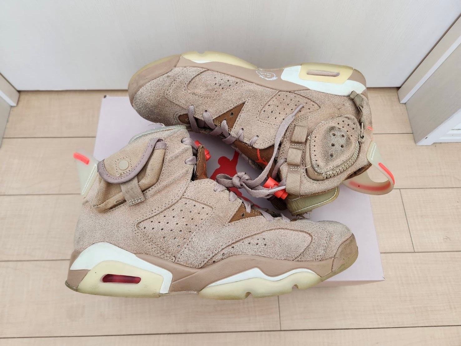 Travis Scott × Nike Air Jordan 6 "British Khaki"