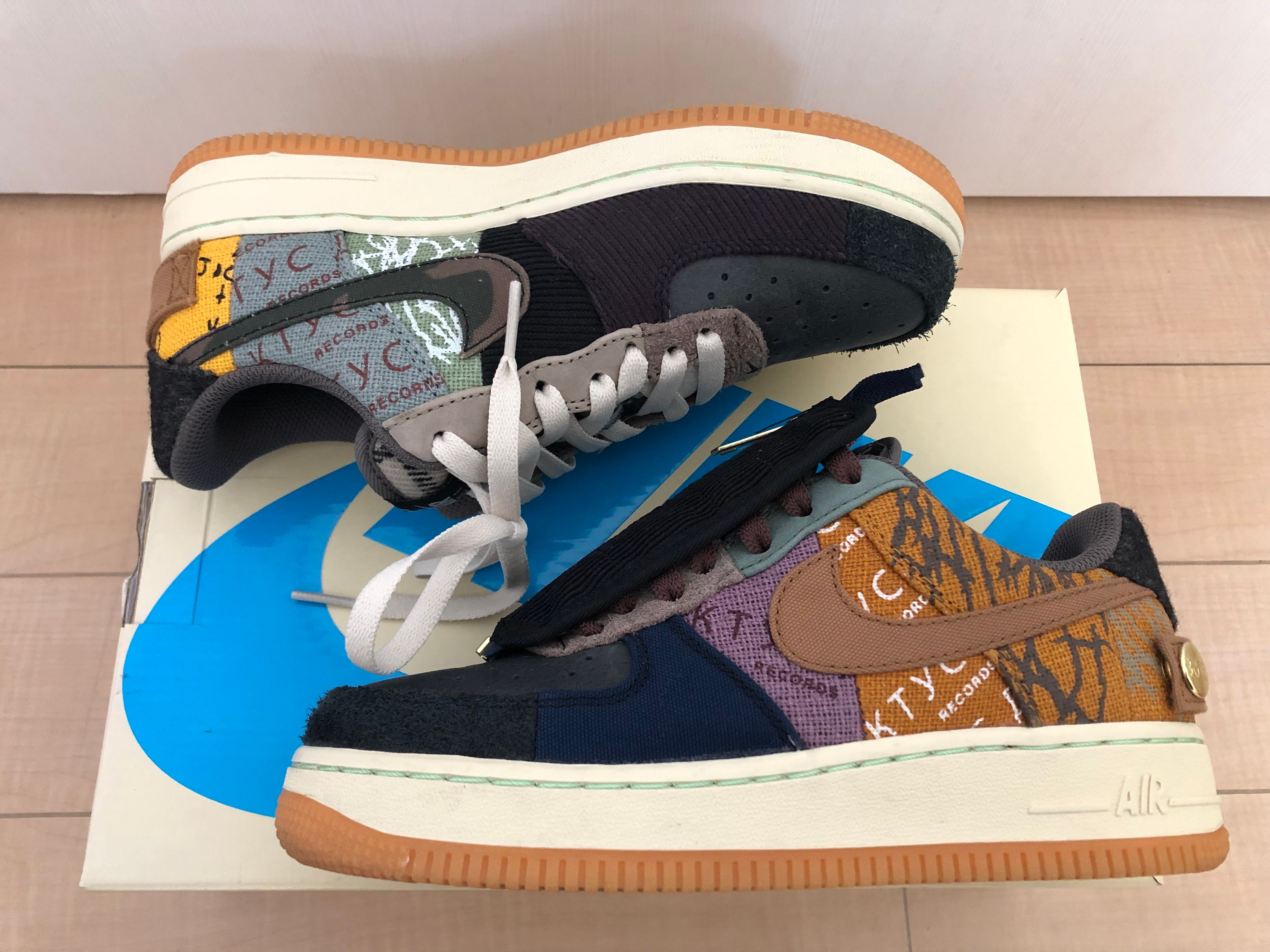 Travis Scott × Nike Air Force 1 Low Cactus Jack "Multi Color"