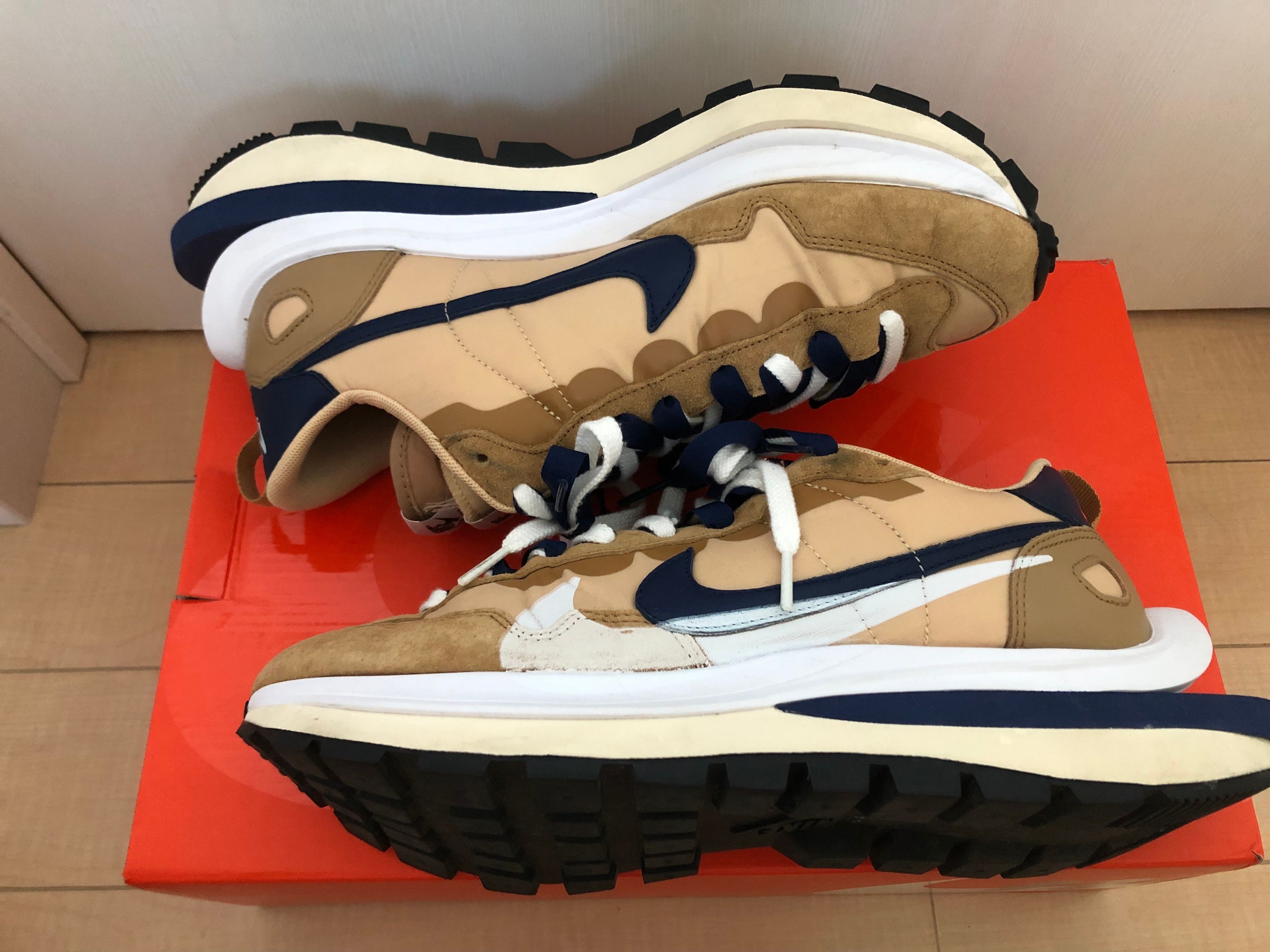 Sacai × Nike Vapor Waffle "Sesame And Blue Void"