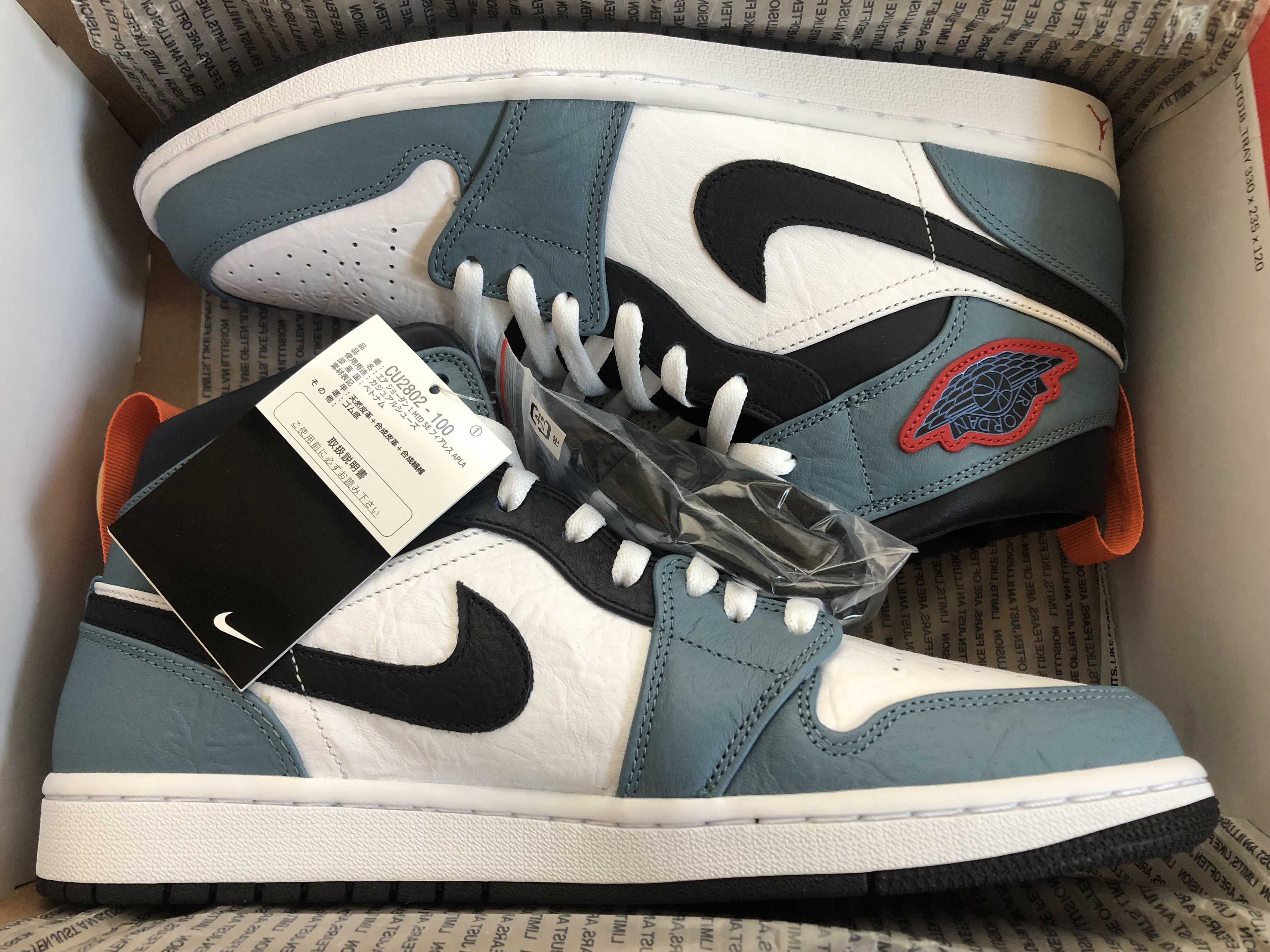 FACETASM × Nike Air Jordan 1 Mid "White/Navy"