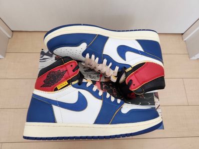 Union × Nike Air Jordan 1 Retro High OG NRG "Storm Blue/Varsity Red"