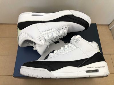 Fragment × Nike Air Jordan 3 "White/Black"