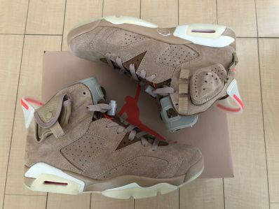Travis Scott × Nike Air Jordan 6 "British Khaki"