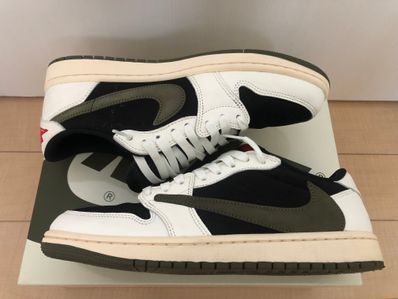 Travis Scott × Nike Women's Air Jordan 1 Low OG "Medium Olive"