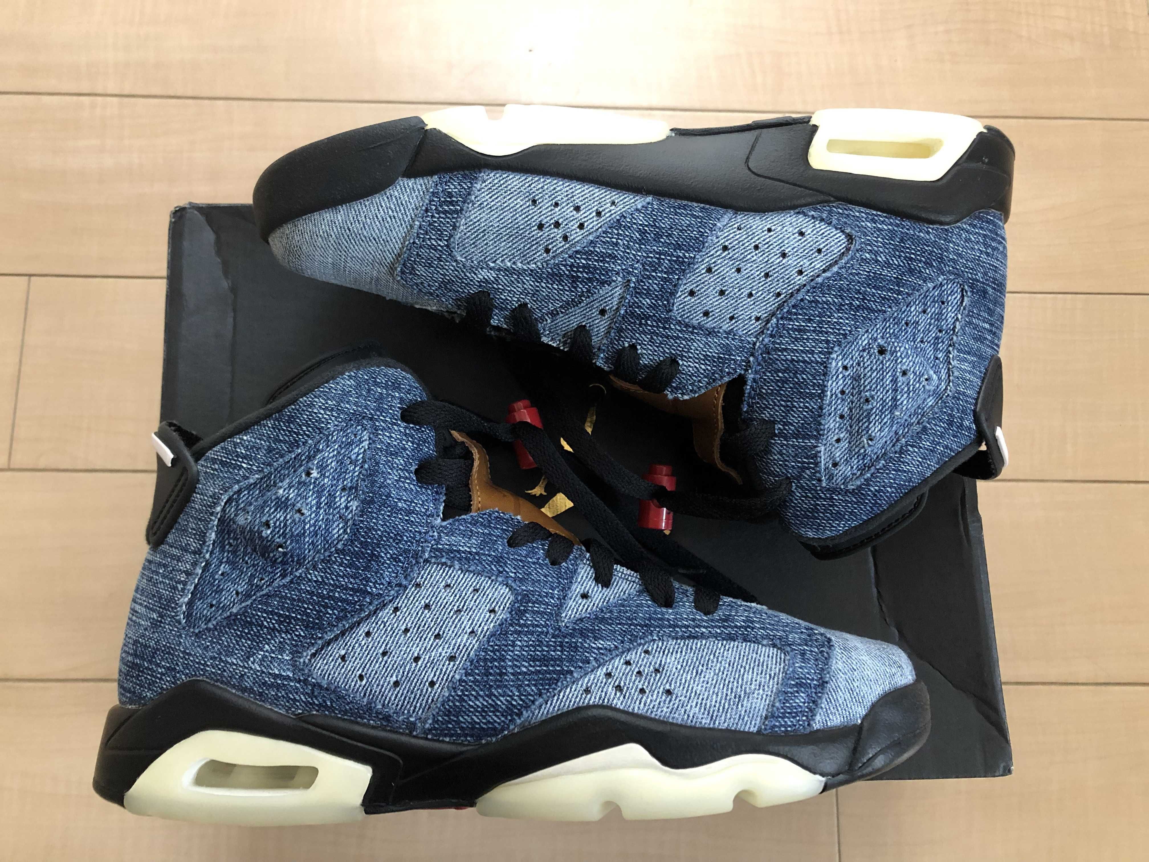 NIKE AIR JORDAN 6 GS "WASHED DENIM"