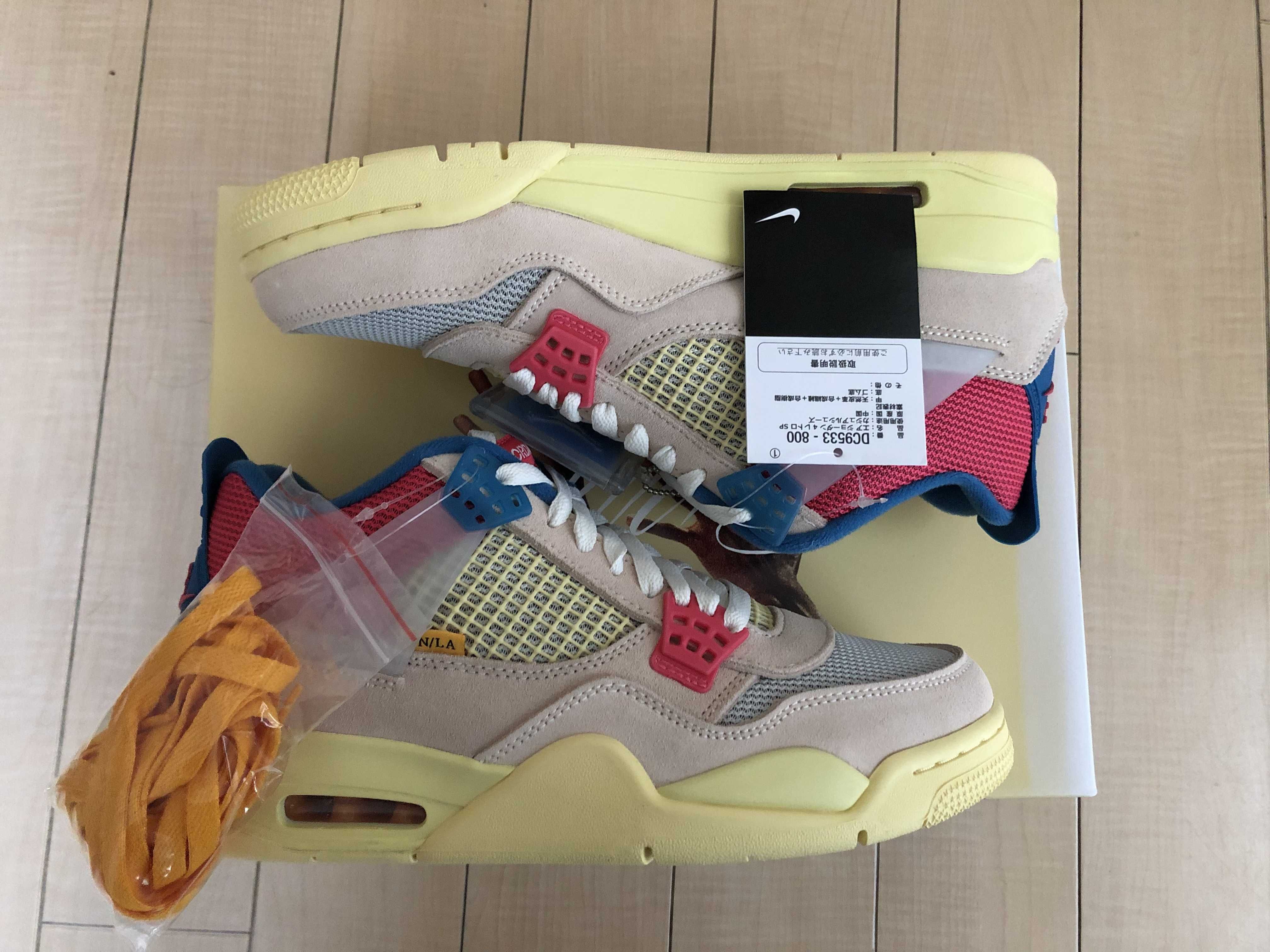 UNION × Nike Air Jordan 4 SP "Guava Ice/Light Fusion Red"