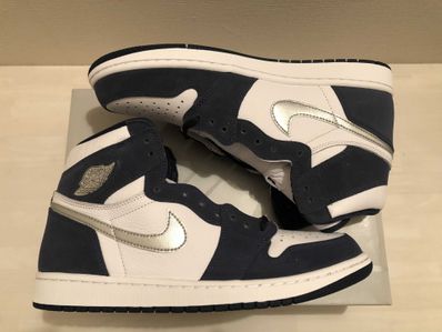 Nike Air Jordan 1 High OG CO.JP "White/Midnight Navy" (2020)(ブリーフケースなし)