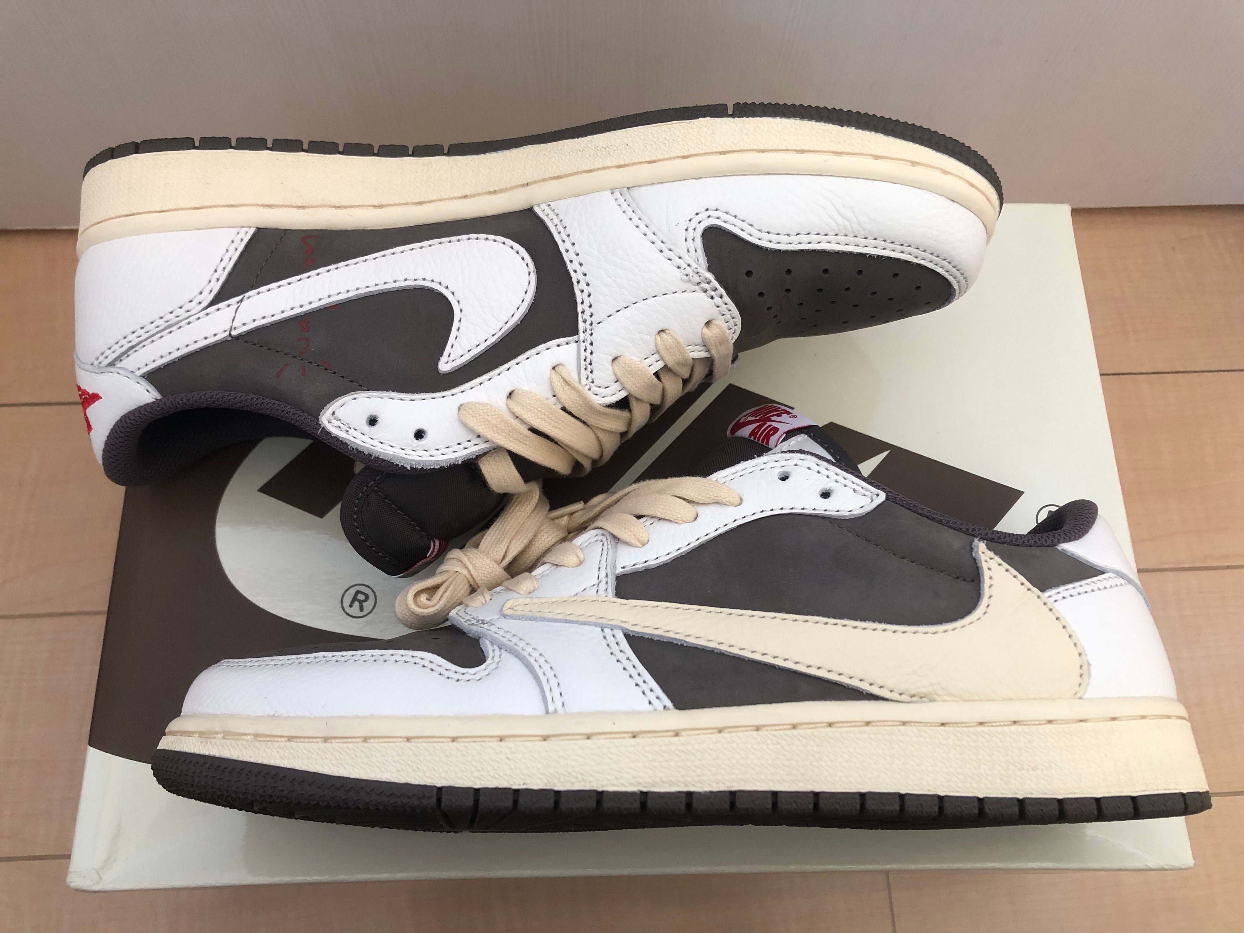 Travis Scott × Nike Air Jordan 1 Low OG SP "Reverse Mocha/Sail and Ridgerock"