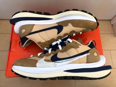 Sacai × Nike Vapor Waffle "Sesame And Blue Void"