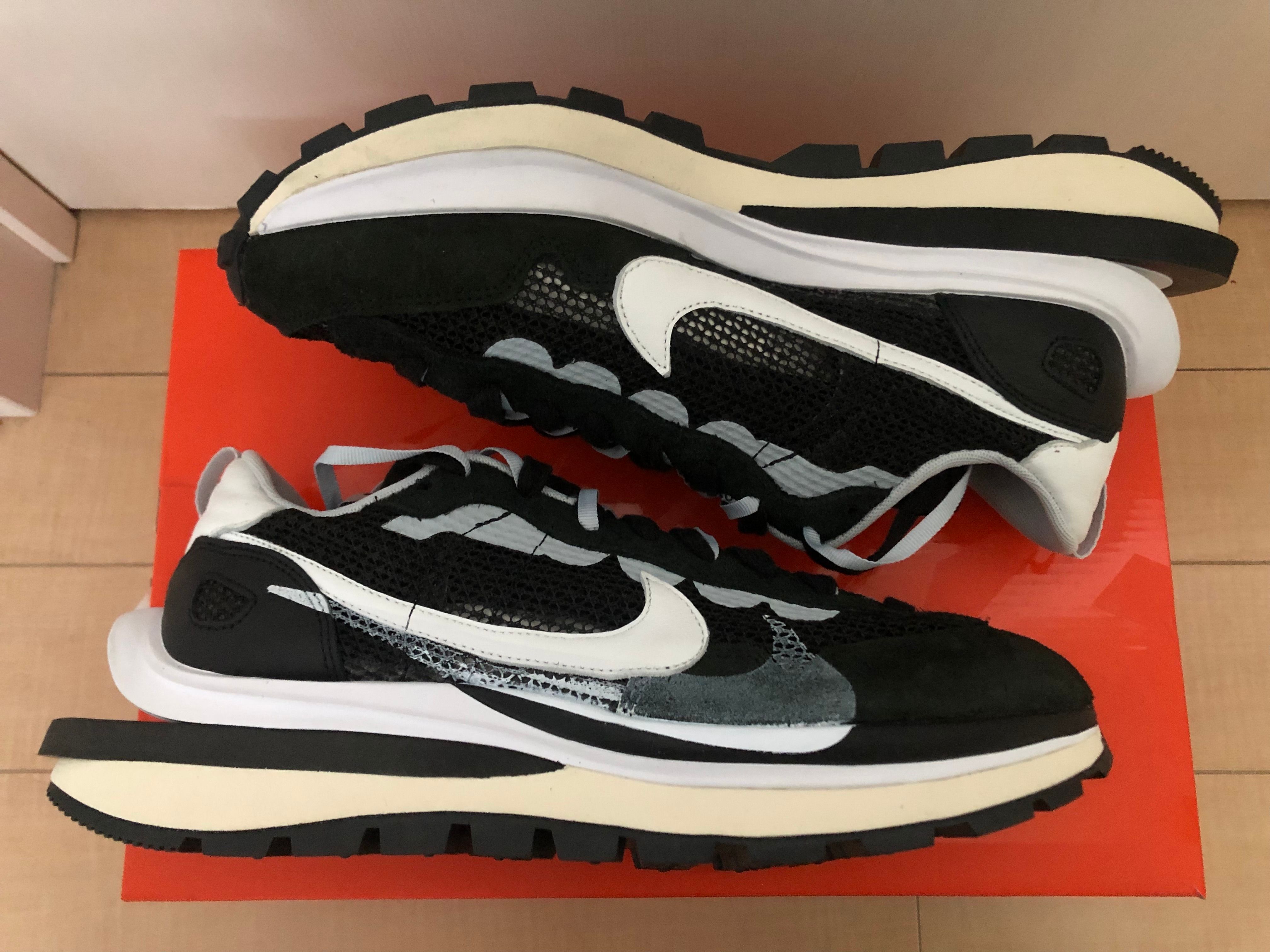 sacai × Nike Vapor Waffle "Black and White"
