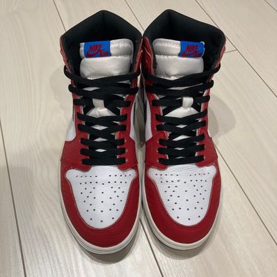 Spiderman × Nike Air Jordan 1 Origin Story "Gym Red/White/Photo Blue/Black"
