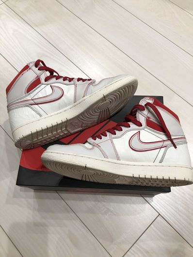 Nike Air Jordan 1 Retro High OG "Sail/University Red"