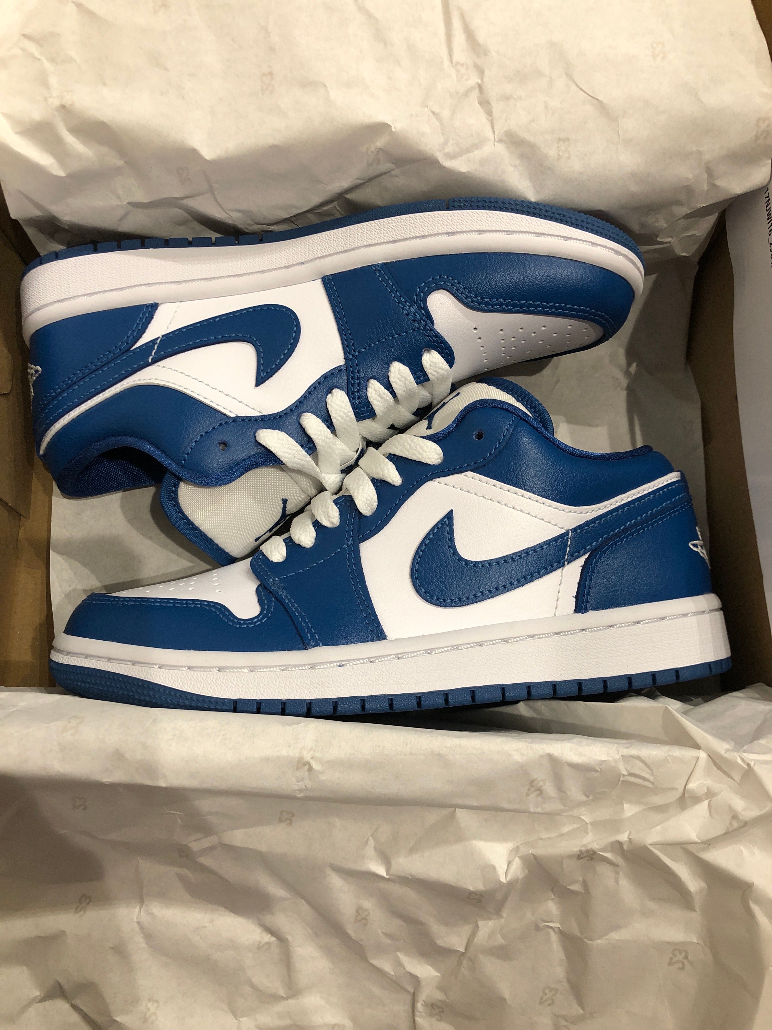 Nike Women's Air Jordan 1 Low "Marina Blue"
