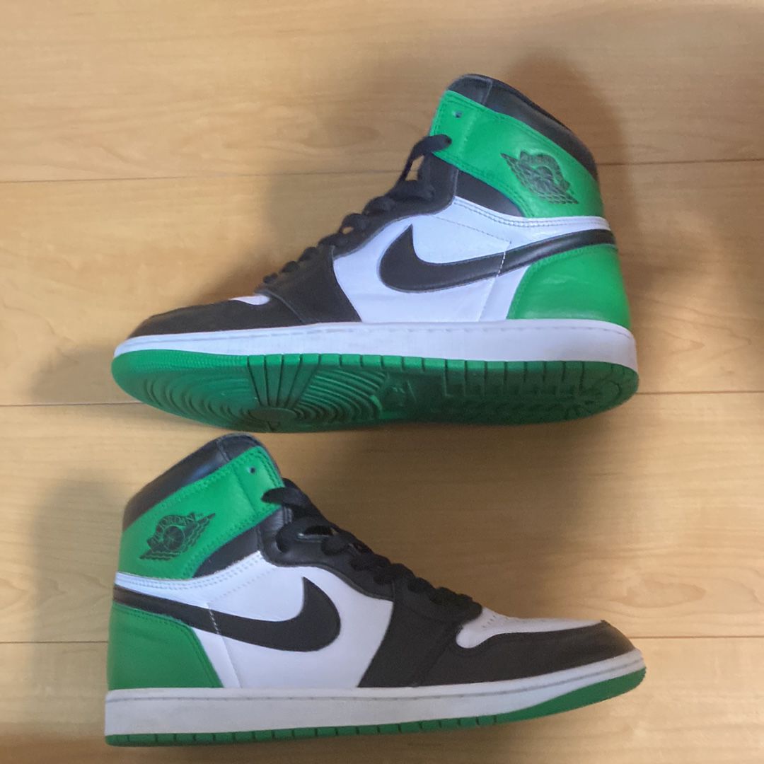 Nike Air Jordan 1 Retro High OG "Celtics/Black and Lucky Green" (2023)