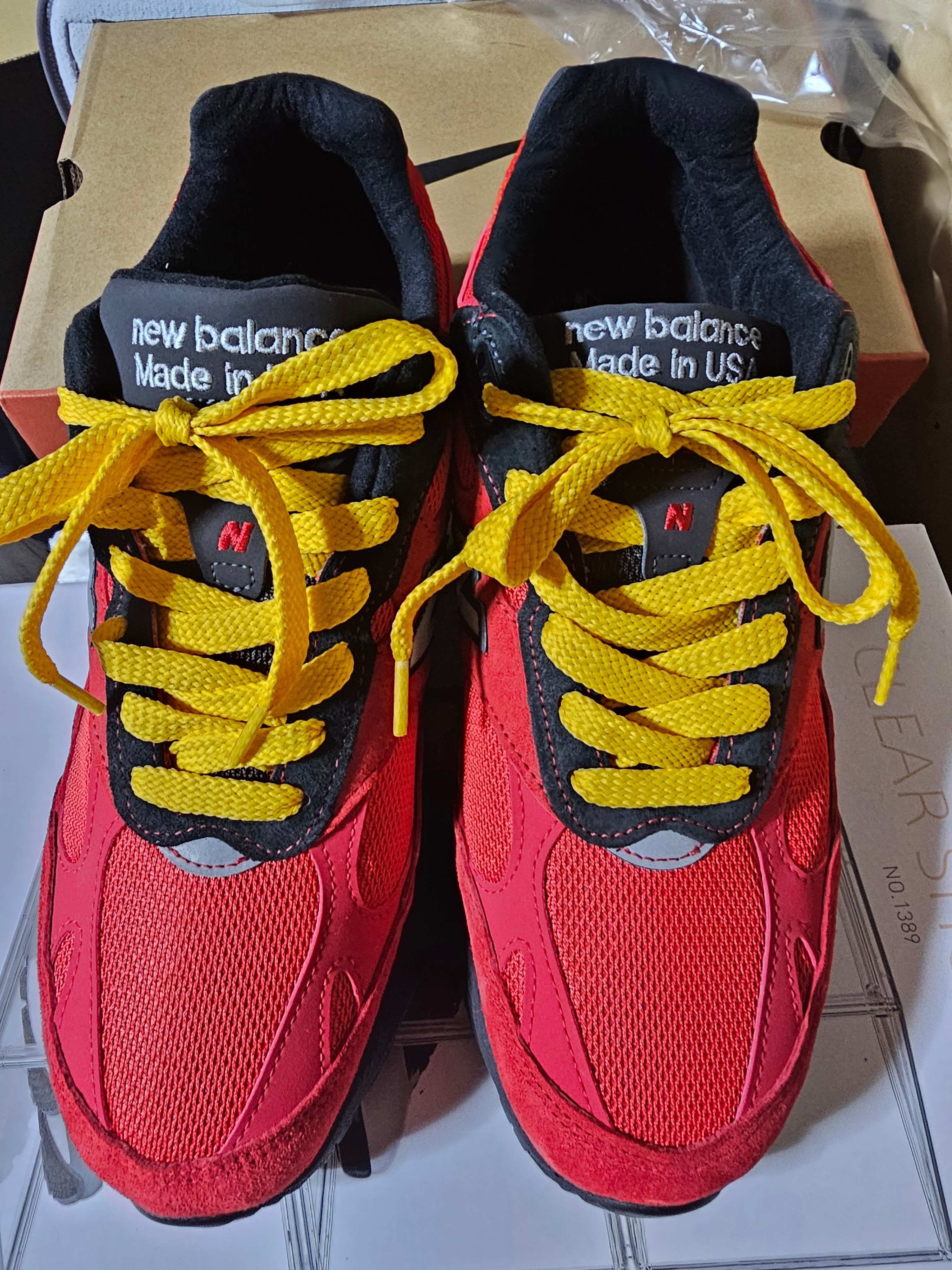 New Balance 993 "Team Red/Black"