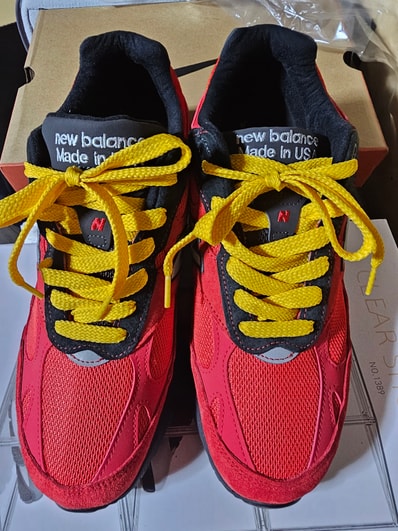 New Balance 993 "Team Red/Black"