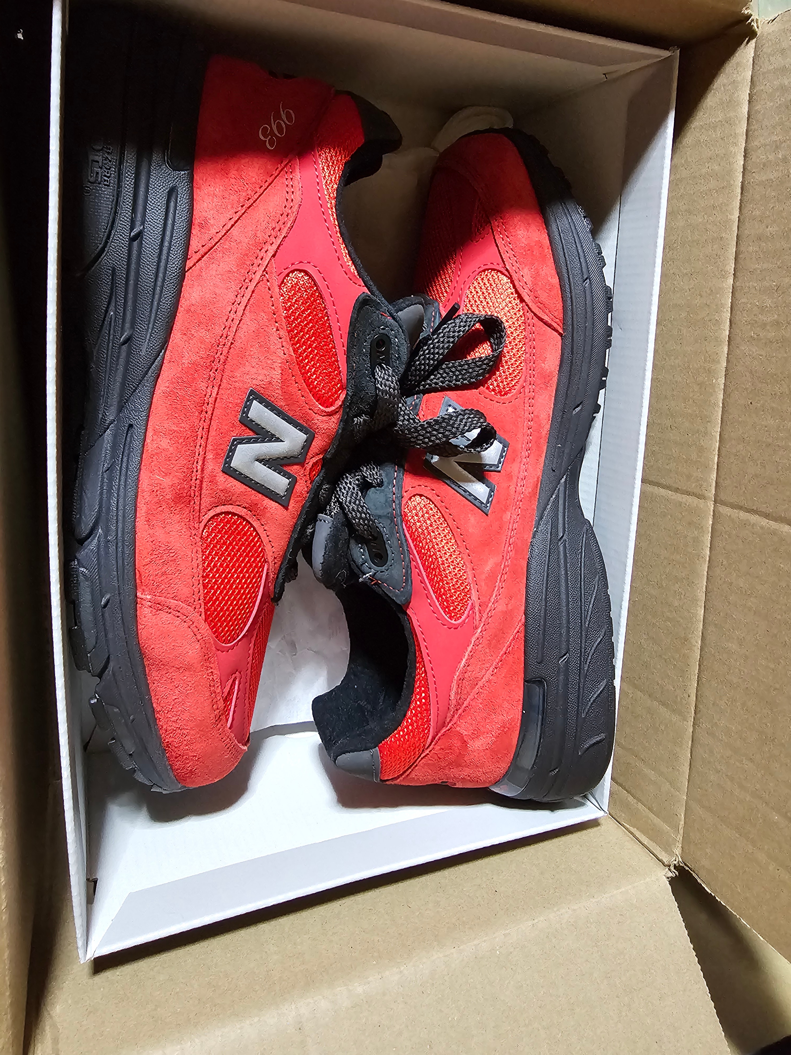 New Balance 993 "Team Red/Black"