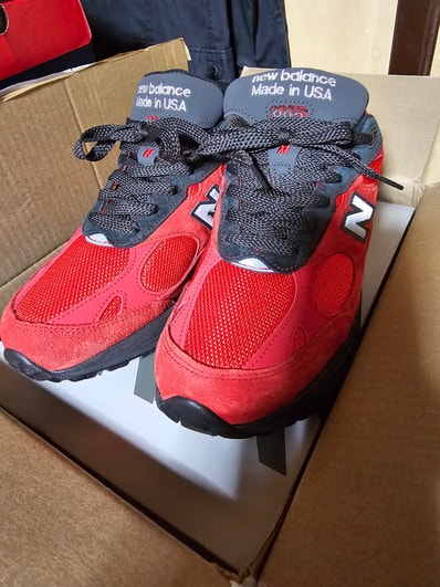 New Balance 993 "Team Red/Black"
