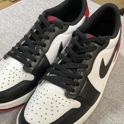 Nike Air Jordan 1 Retro Low OG "Black Toe"