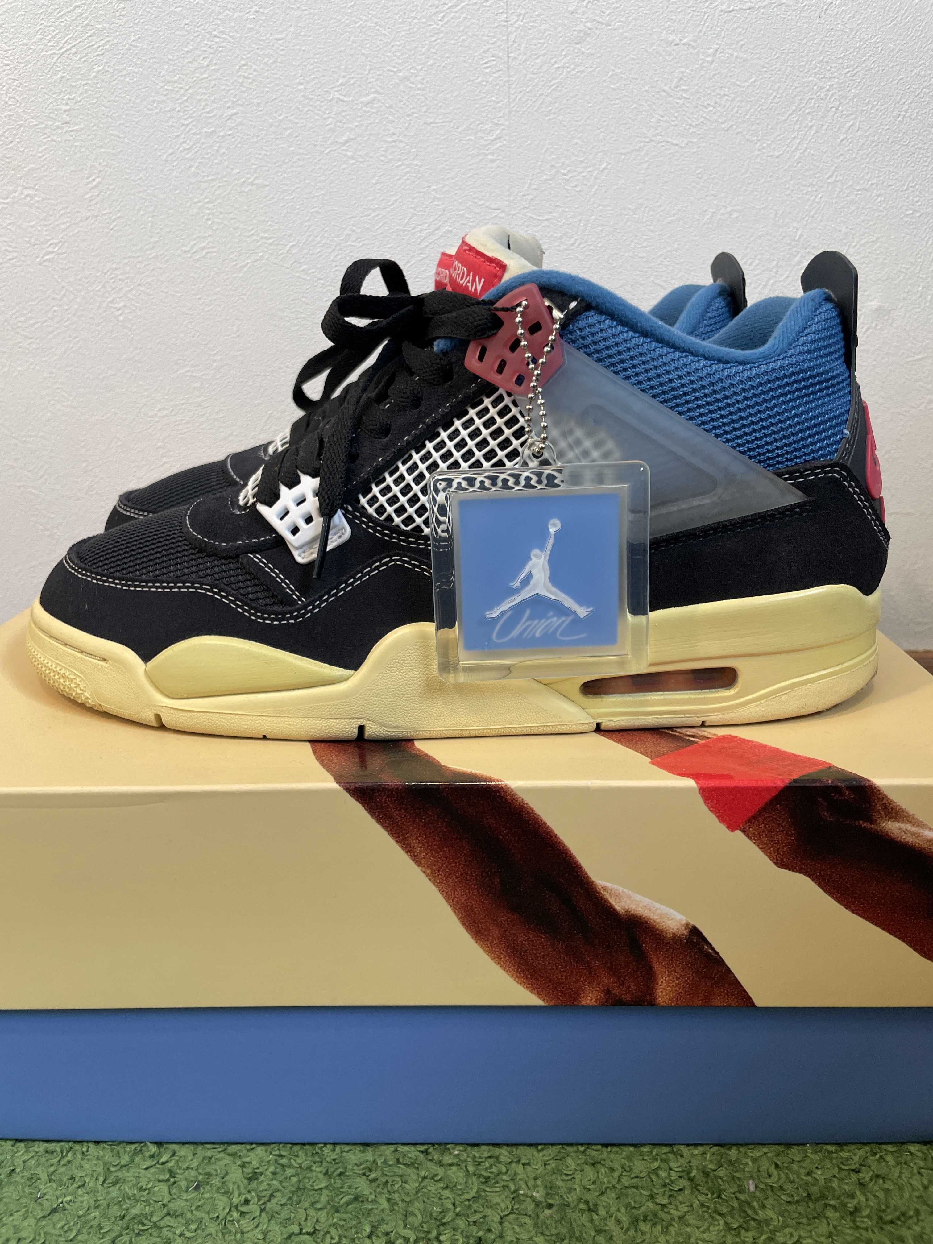 UNION × Nike Air Jordan 4 "Off Noir"
