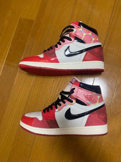 Spider-Man × Nike Air Jordan 1 Retro High OG SP "Spider-Man: Across the Spider-Verse/University Red"