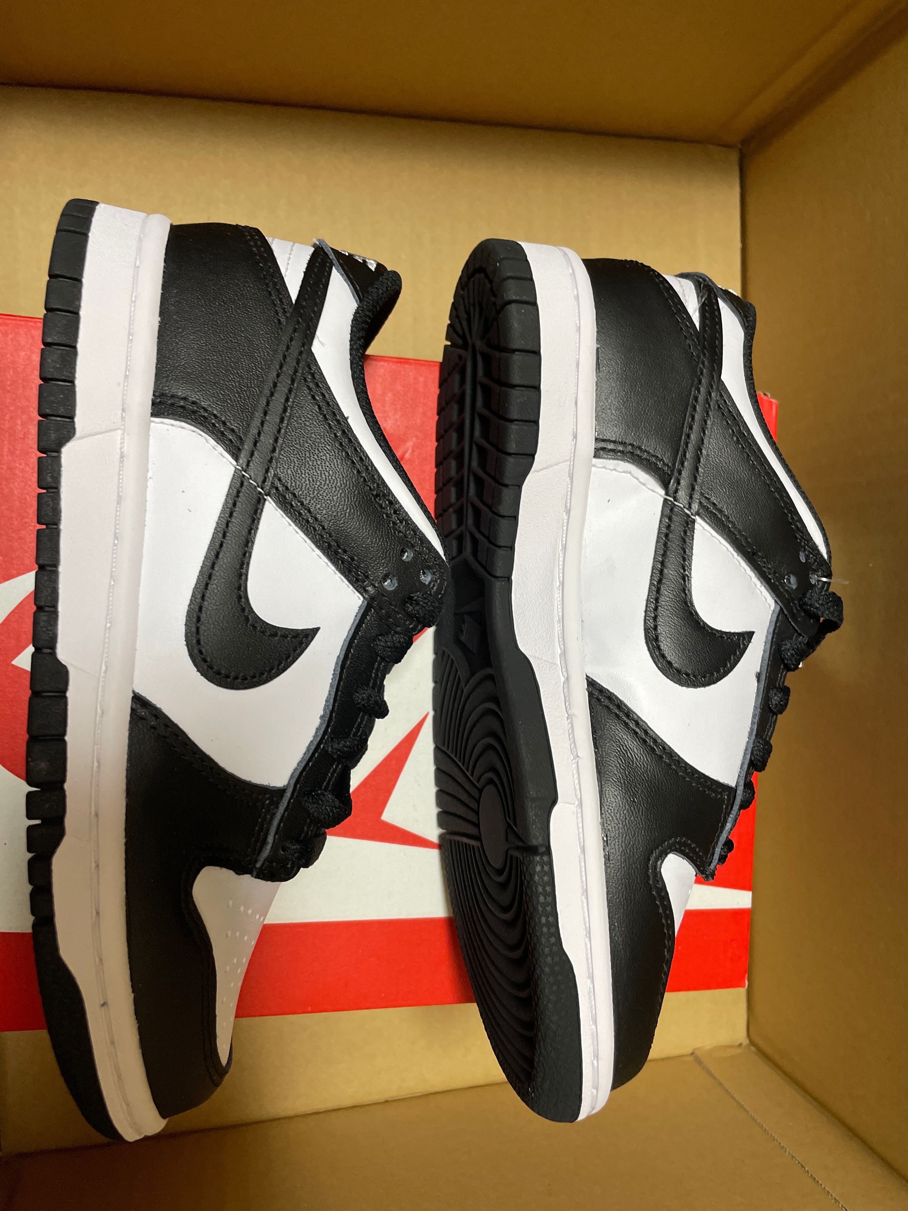 Nike GS Dunk Low "White/Black"