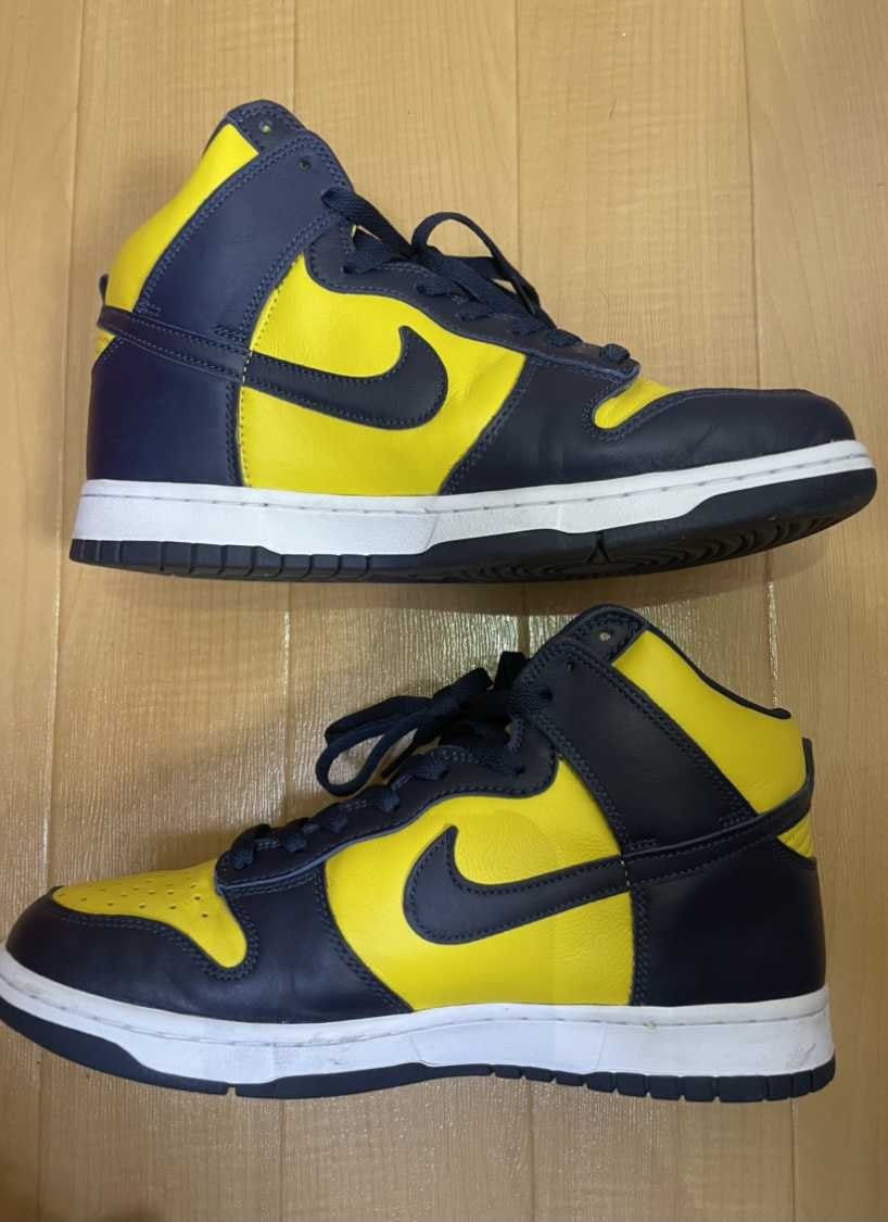 Nike Dunk High "Michigan"