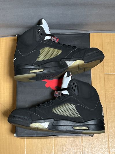 Nike Air Jordan 5 Retro OG "Black/Fire Red/Metallic Silver/White" (2016)