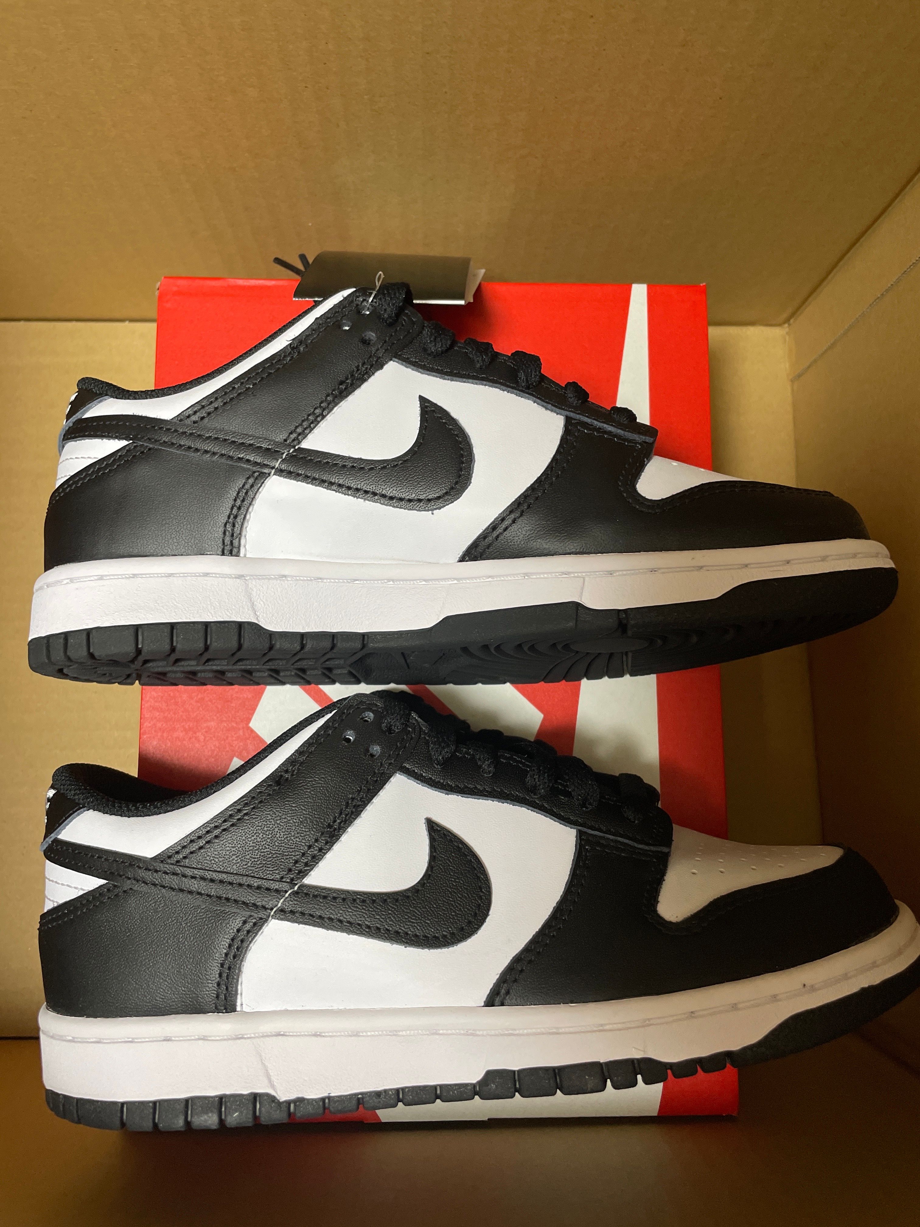 Nike GS Dunk Low "White/Black"