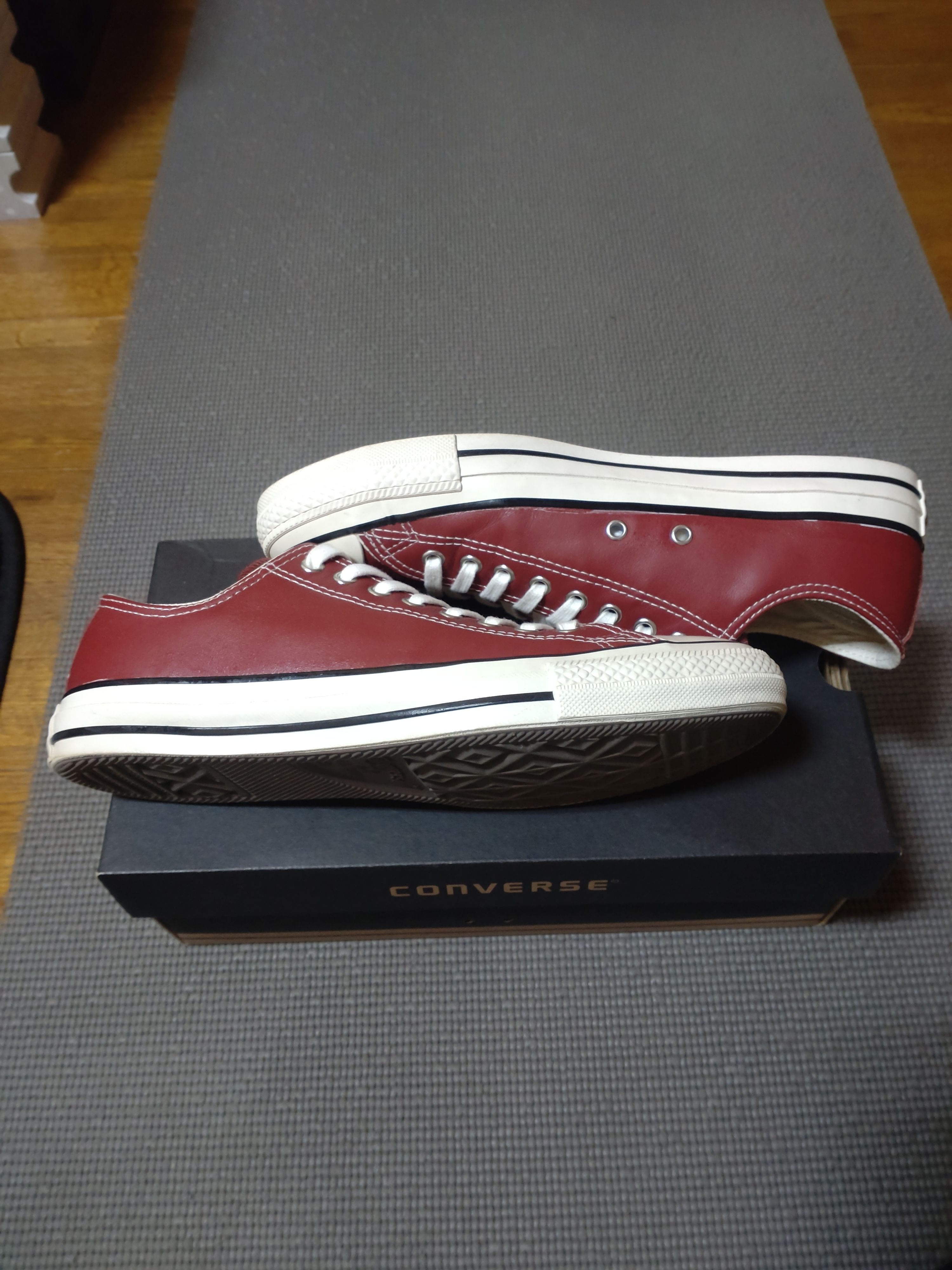Converse Leather All Star US OX "Red"