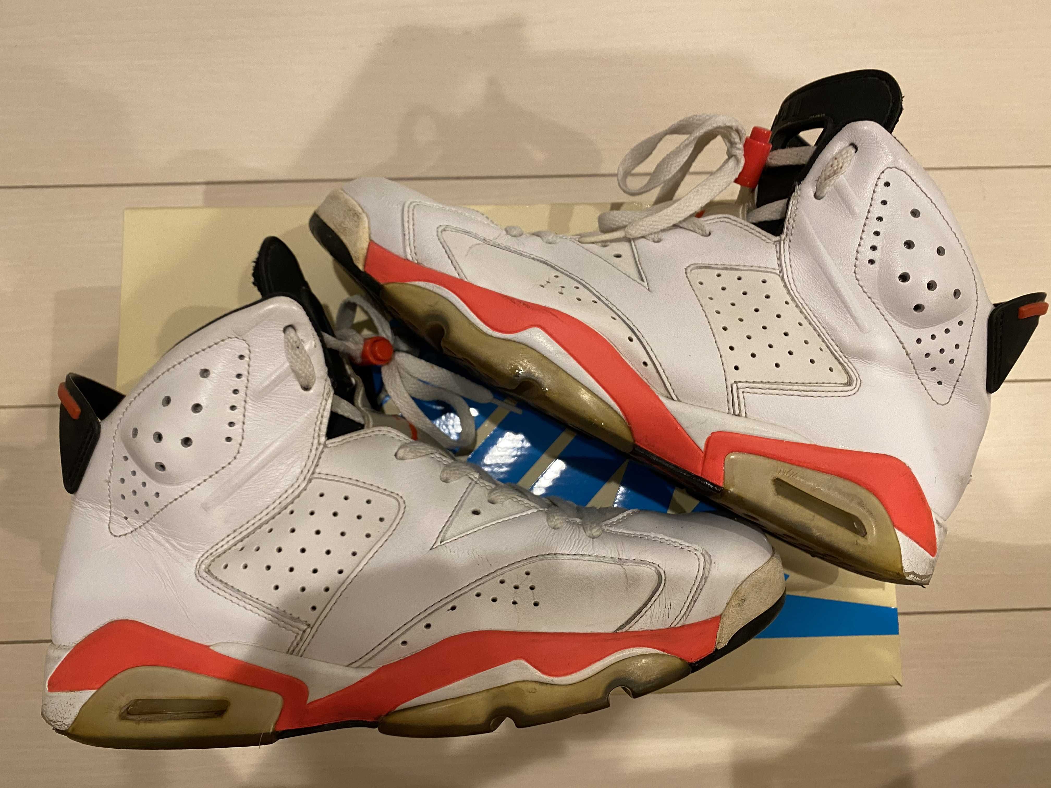 Nike Air Jordan 6 Retro "White / Infra Red" (2014)