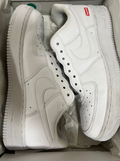 Supreme × Nike Air Force 1 Low "White"