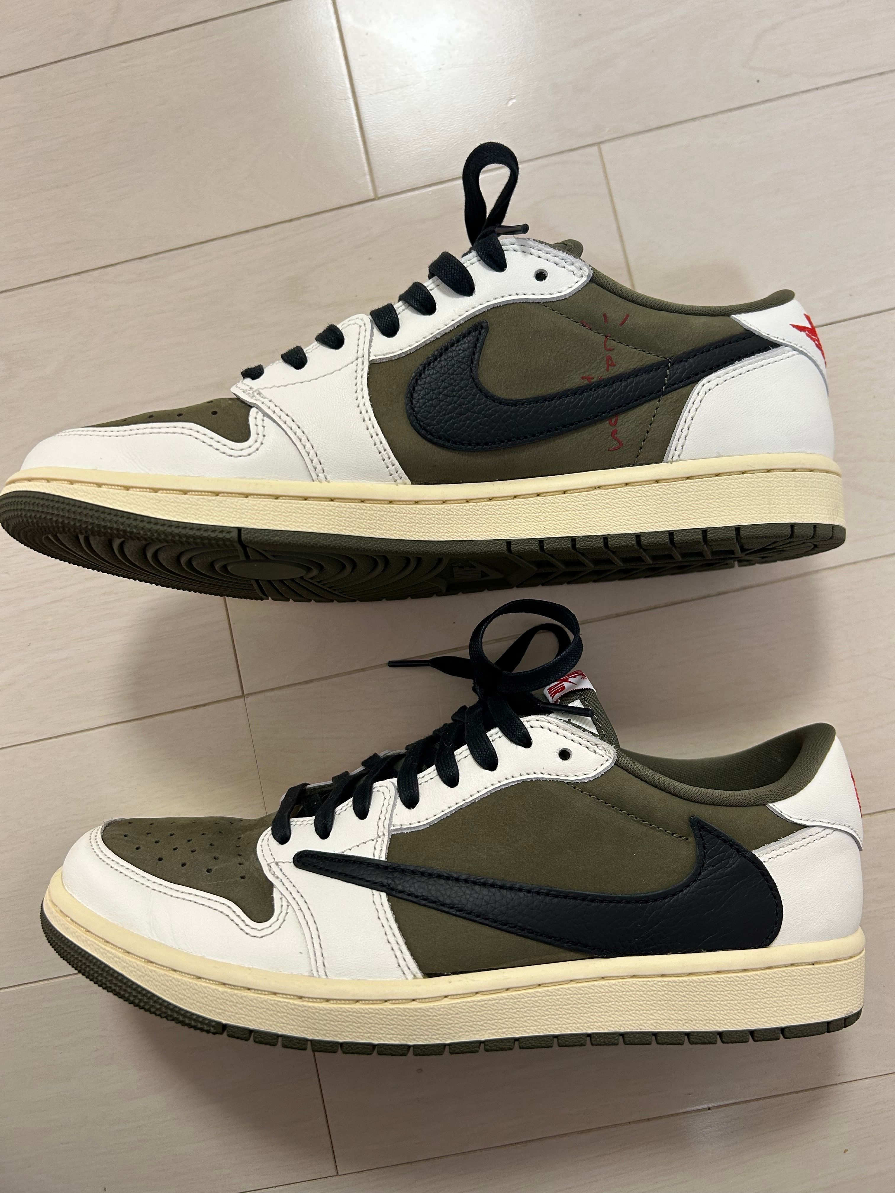 Travis Scott × Nike Air Jordan 1 Low OG SP "Reverse Olive"