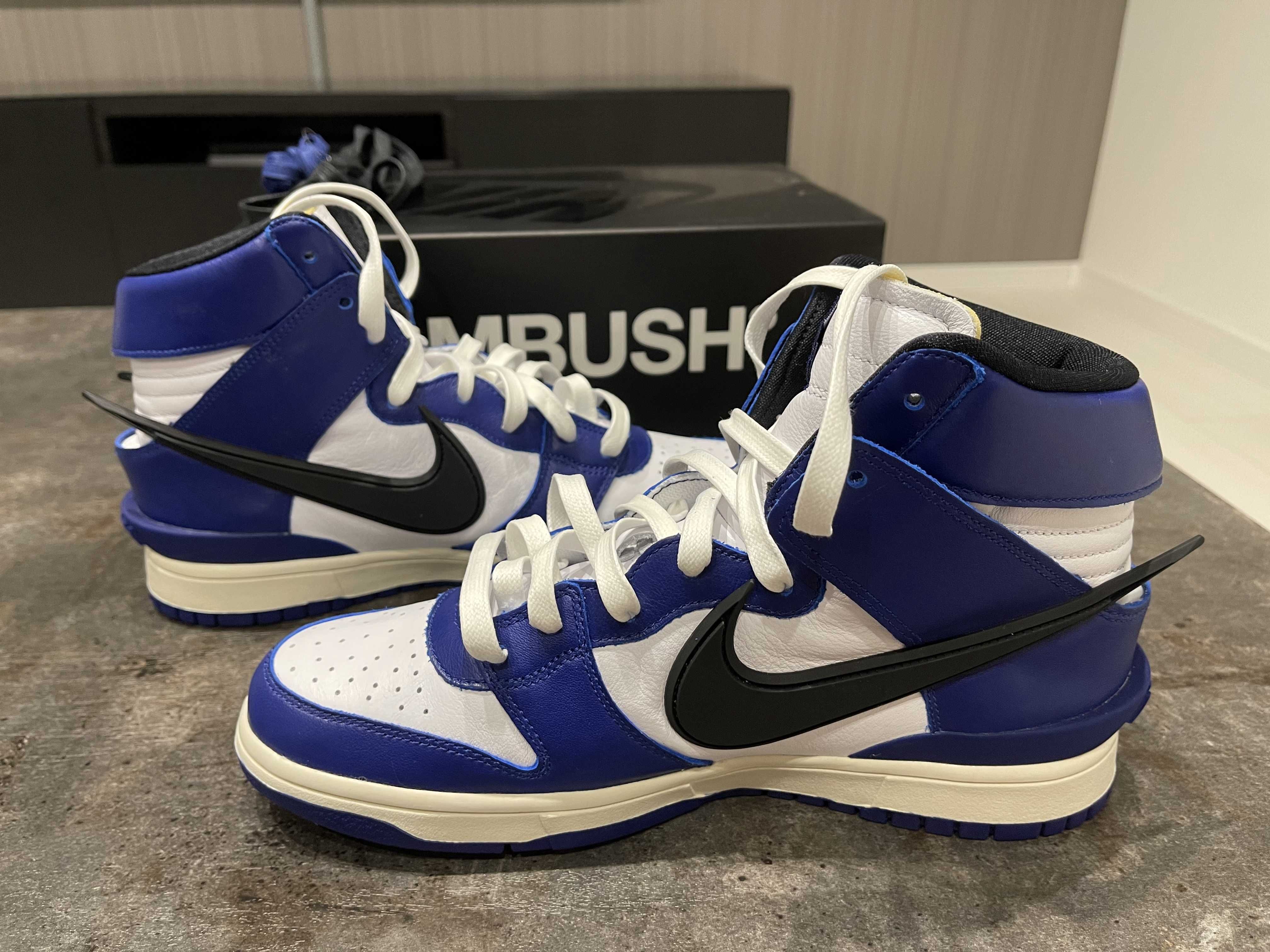 AMBUSH × NIKE DUNK HIGH "DEEP ROYAL"