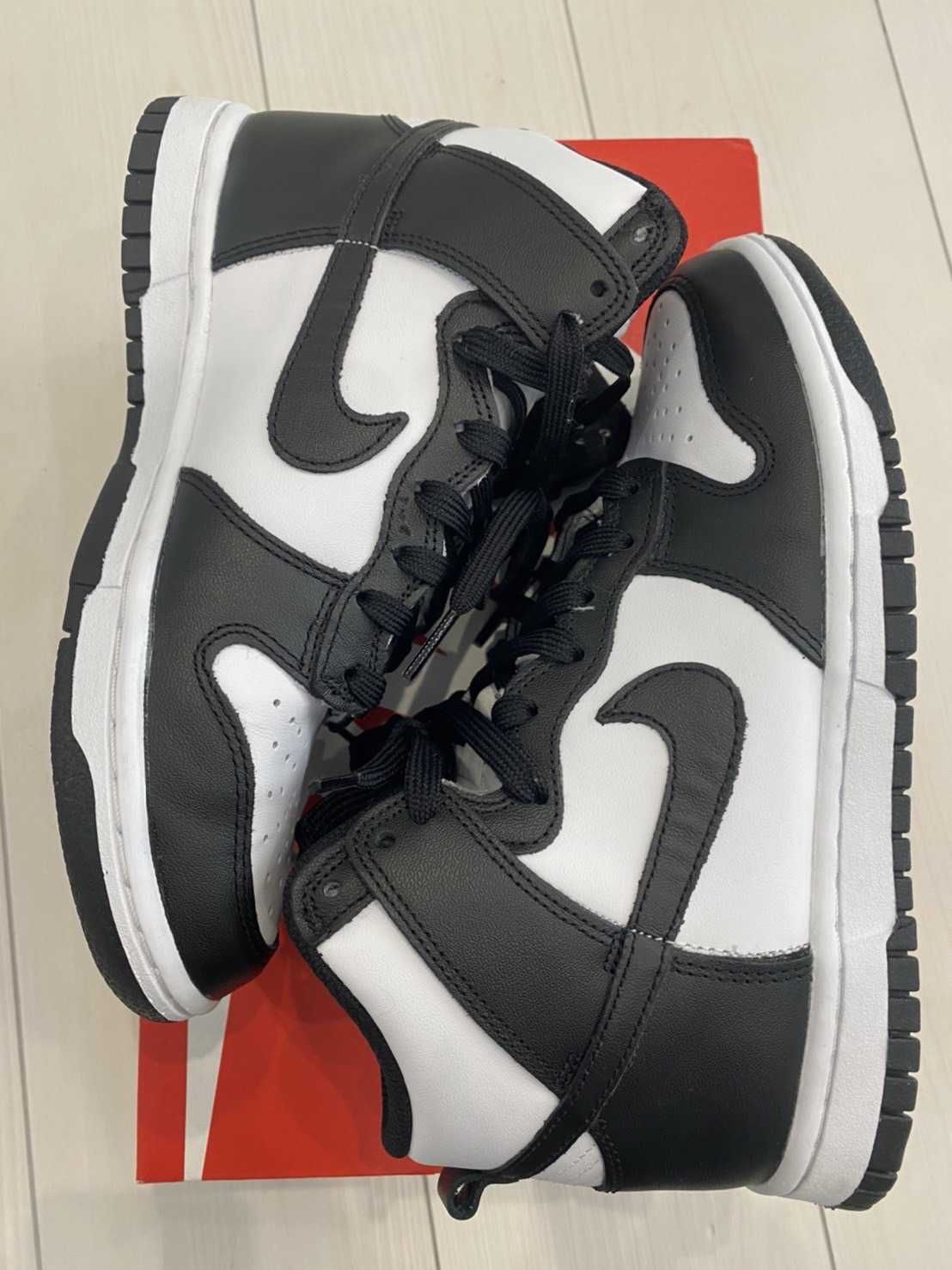 Nike Women's Dunk High "Black and White"