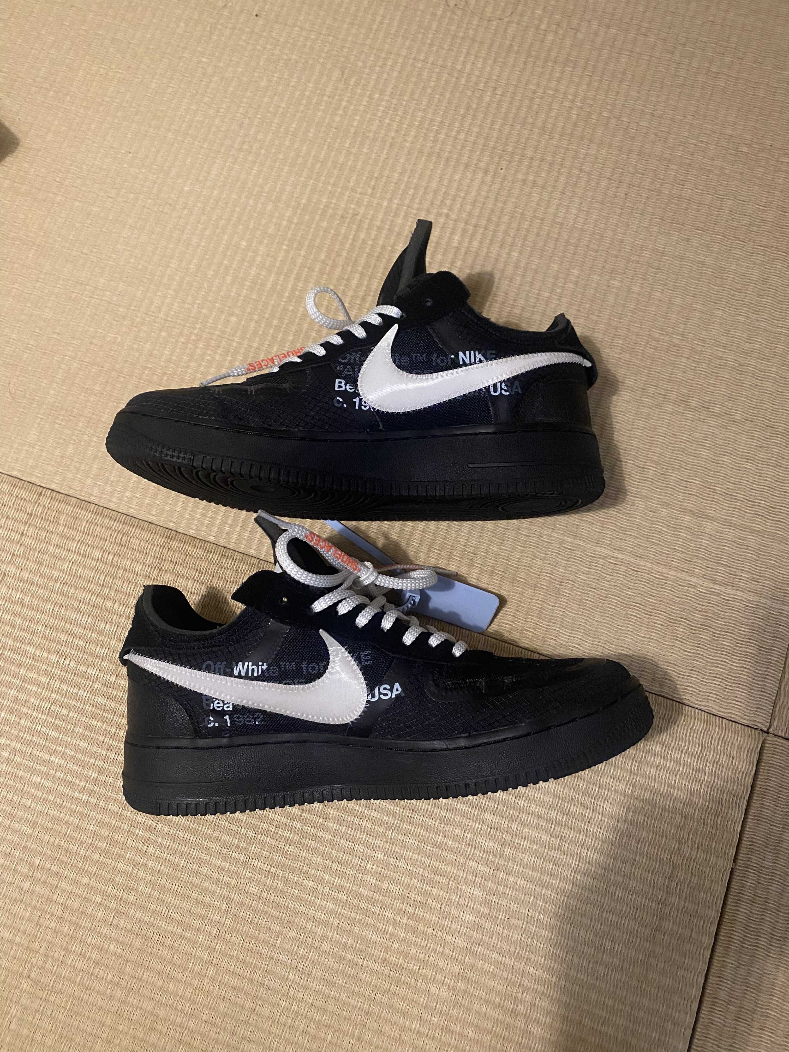 Off-White × Nike Air Force 1 Low "Black"