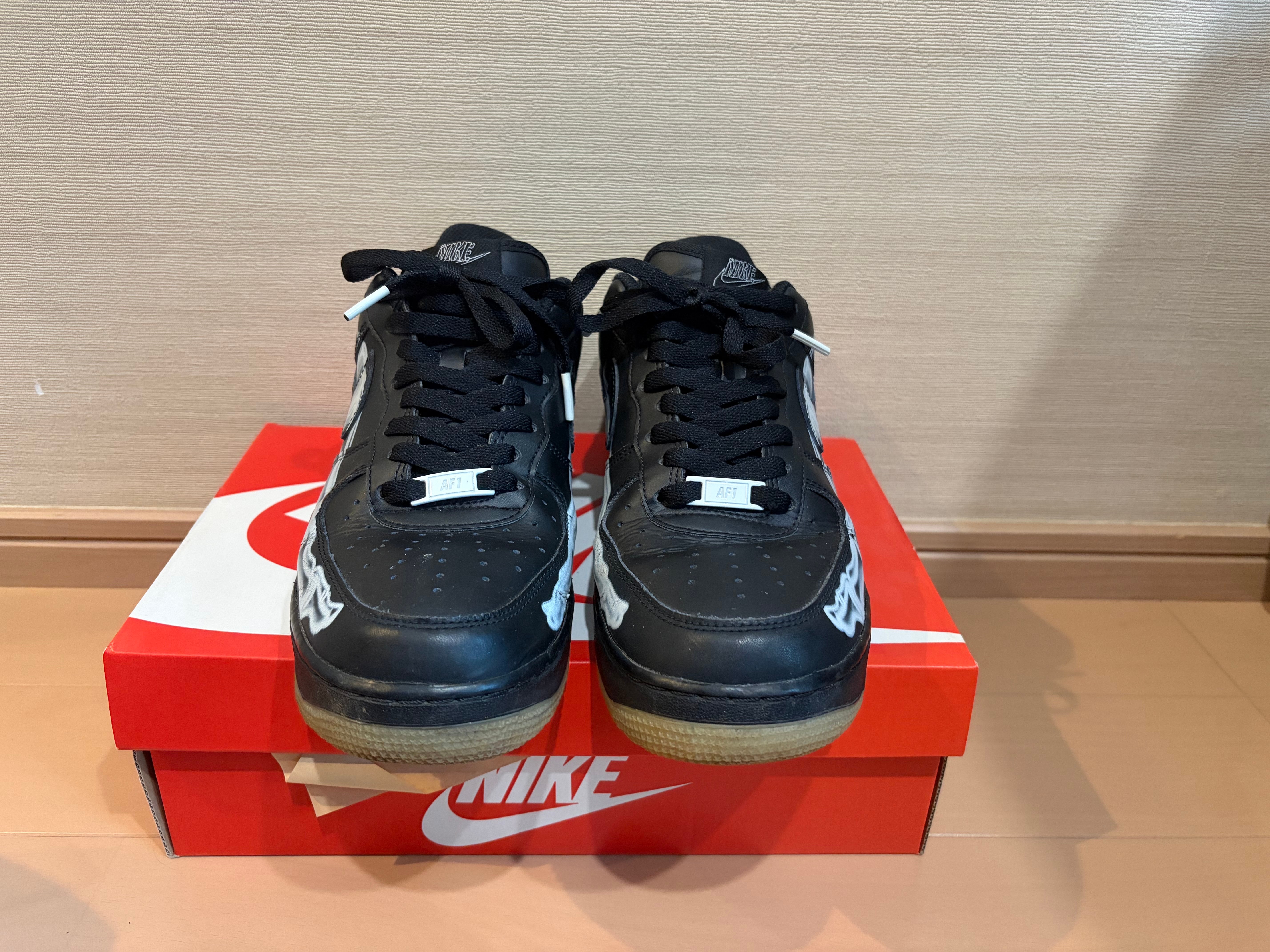Nike Air Force 1 Low "Black Skeleton"