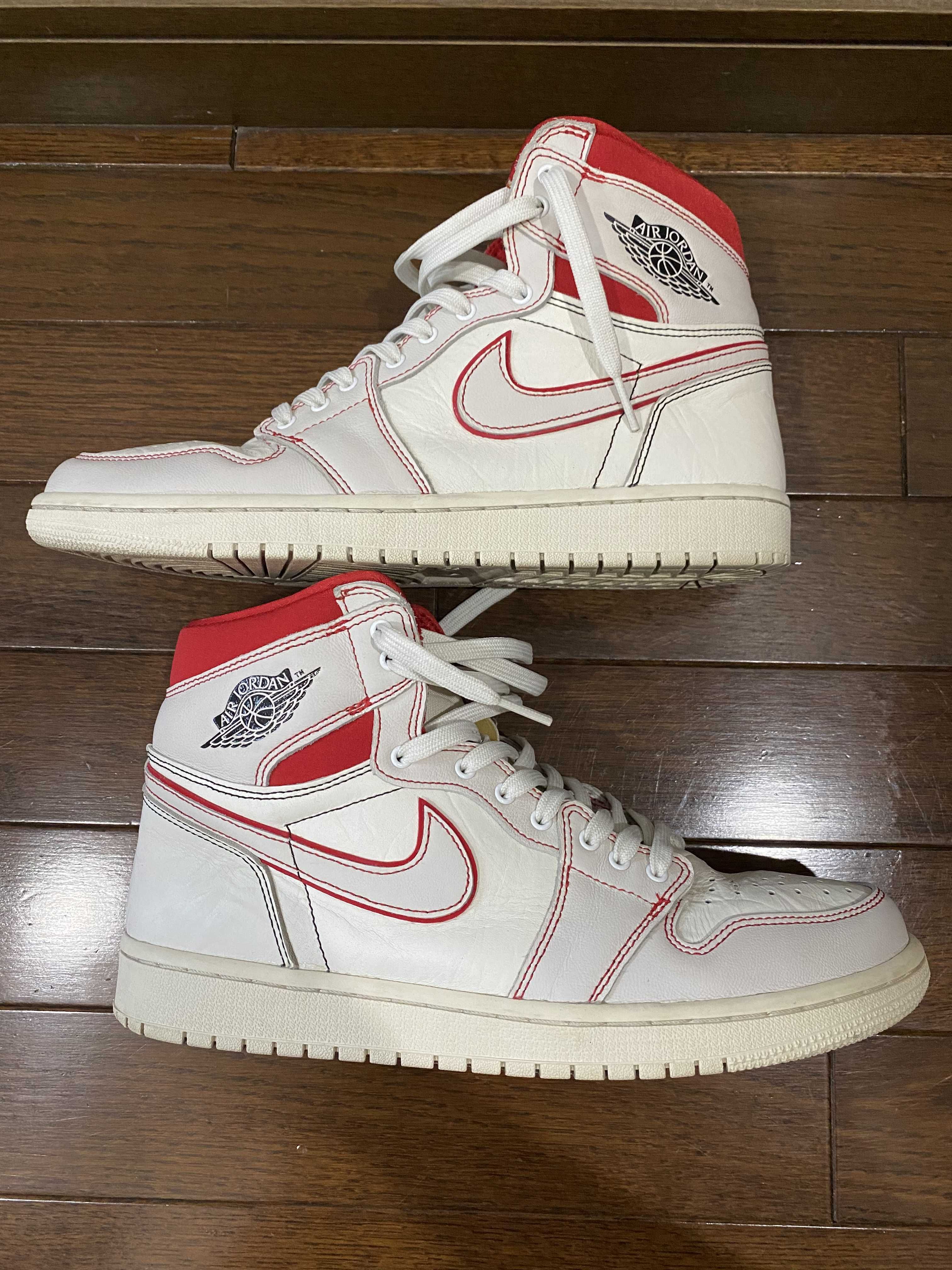Nike Air Jordan 1 Retro High OG "Sail/University Red"     
