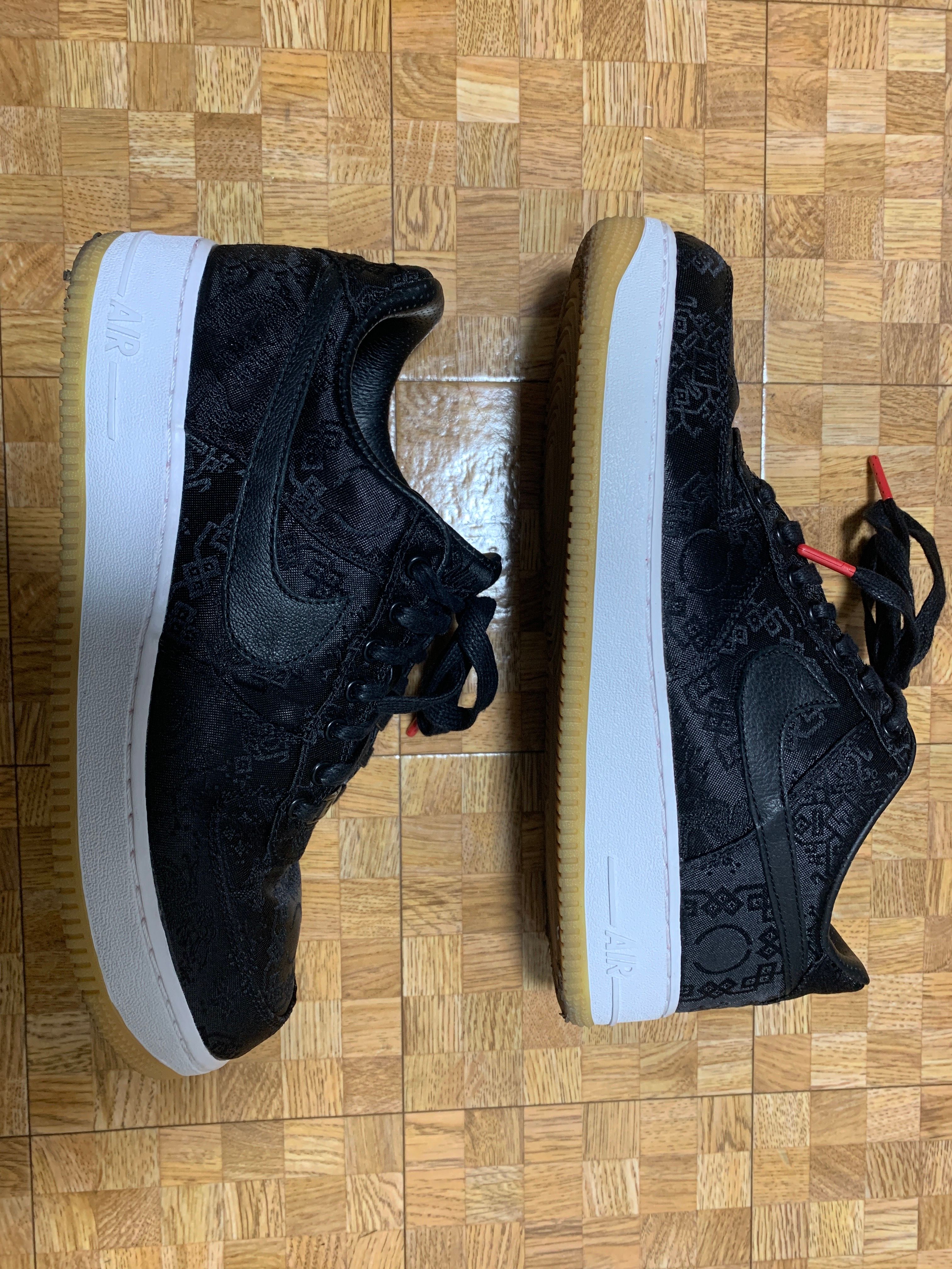 Fragment × CLOT × Nike Air Force 1 Low "Black"